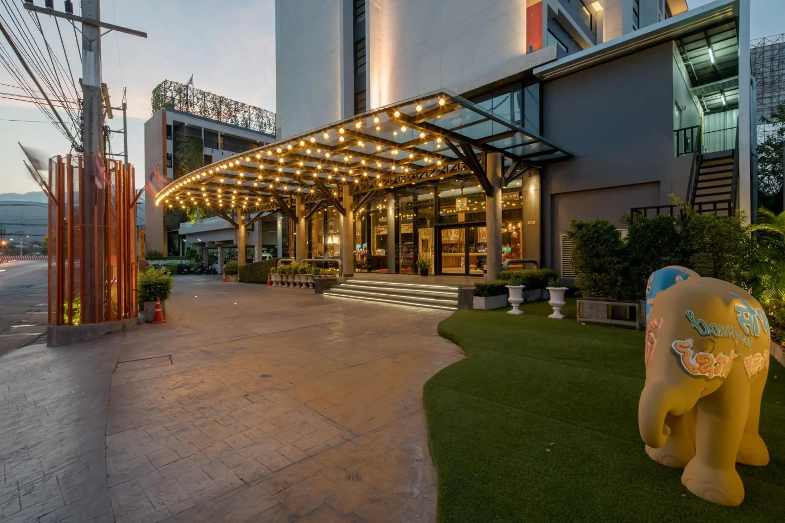 Facade/entrance in DARA Hotel - SHA Plus Facade/entrance in DARA Hotel - SHA Plus