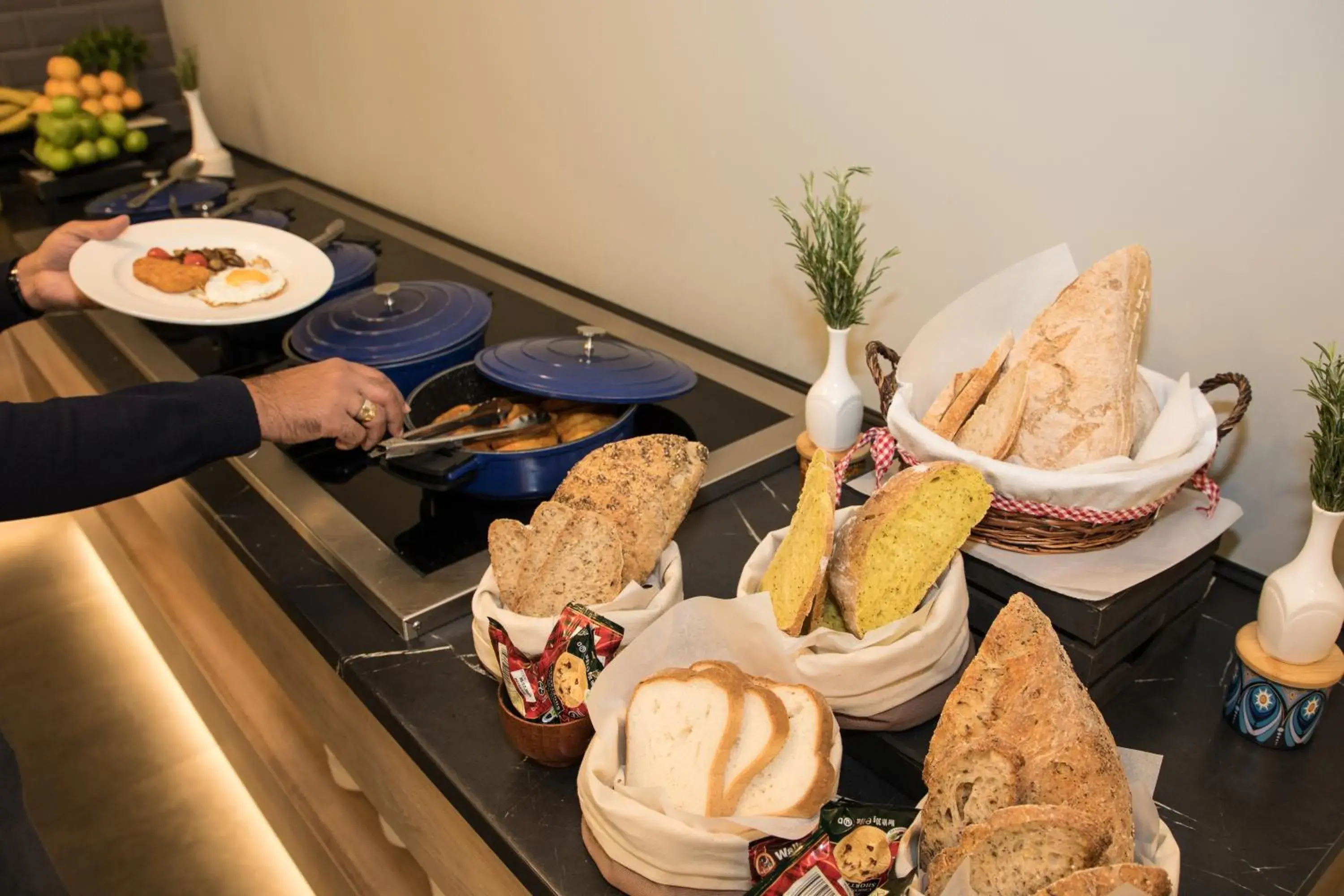 Buffet breakfast in Park Inn by Radisson Bournemouth