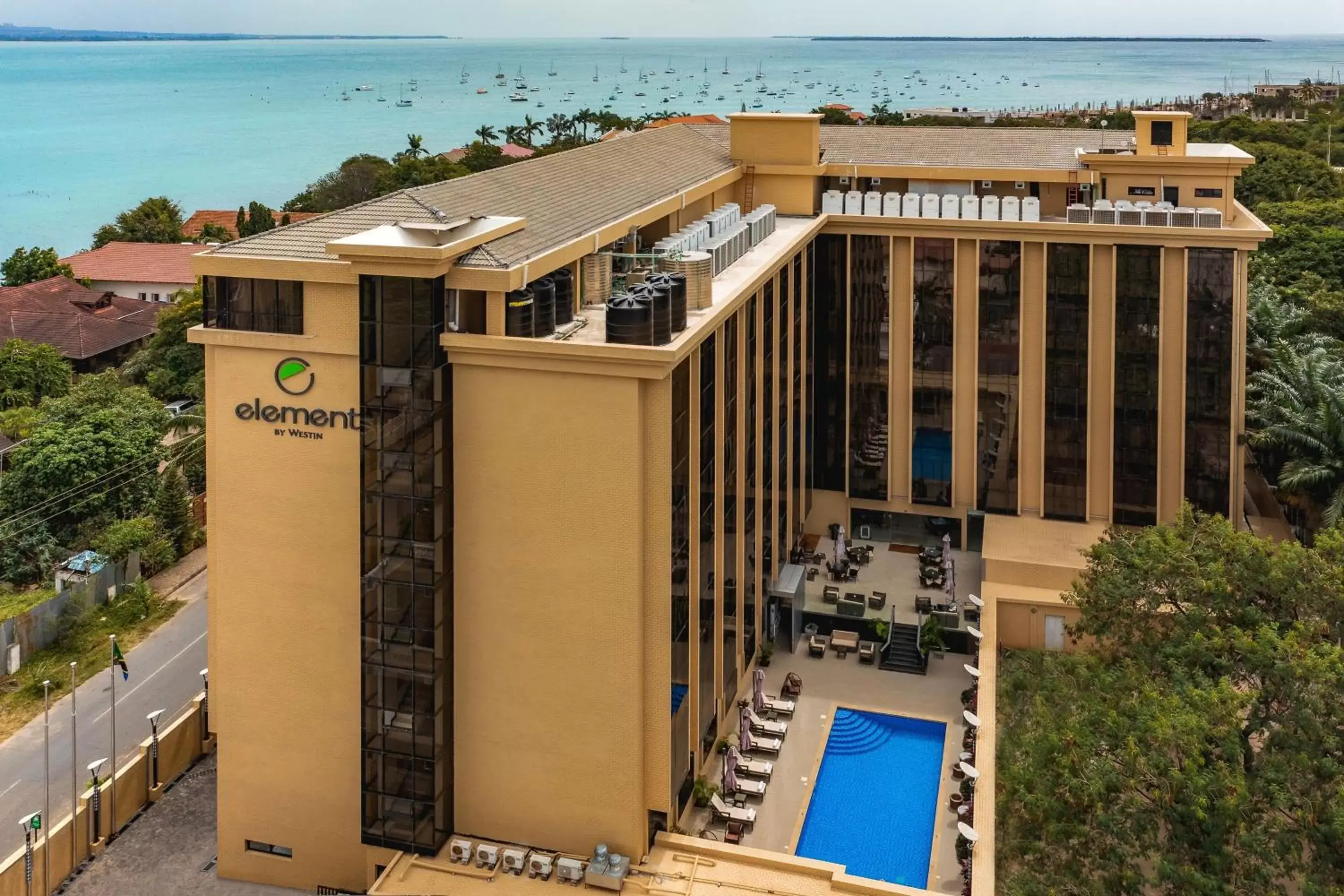 Swimming pool, Pool View in Element Dar es Salaam