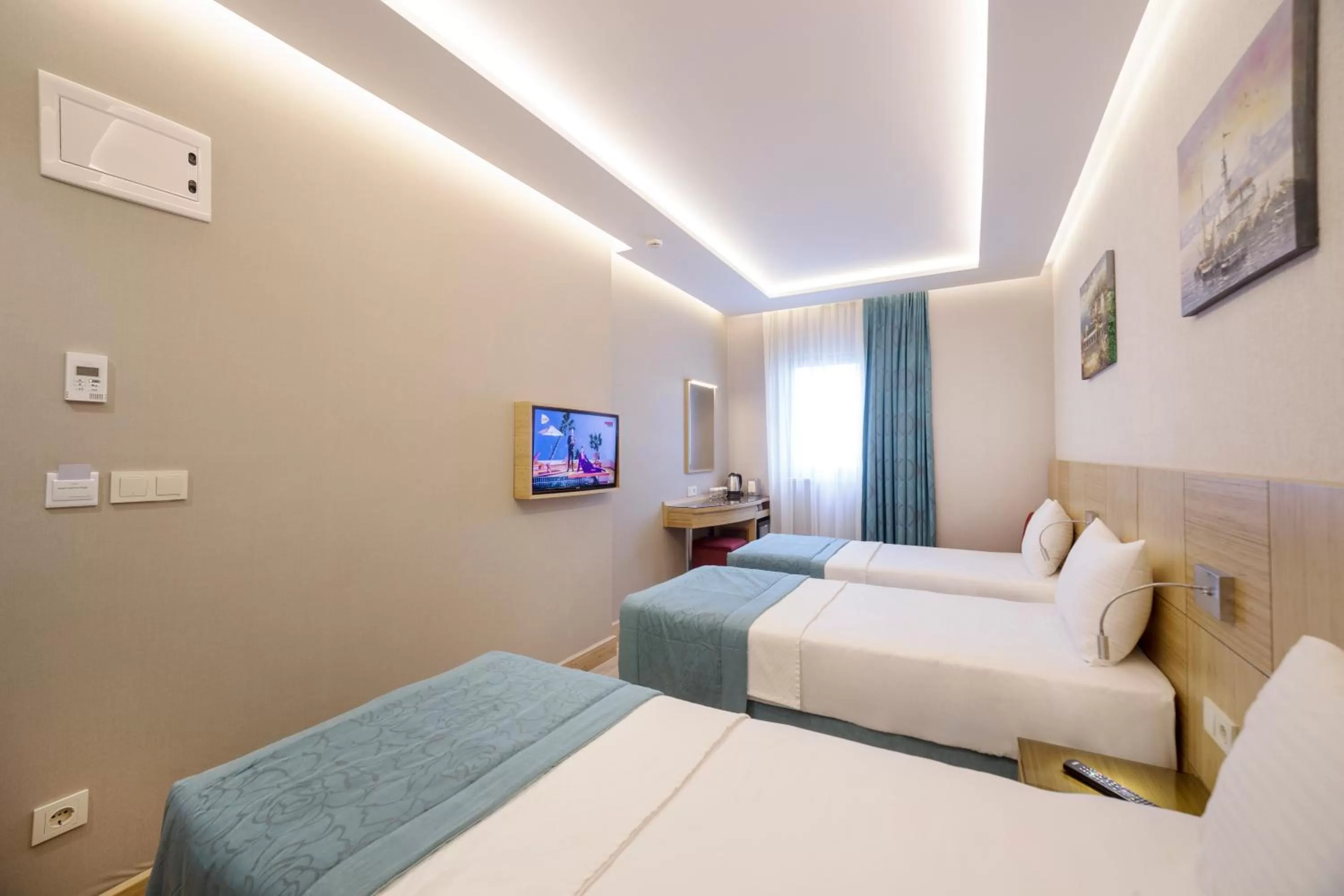 Bed in Meretto Hotel LALELİ