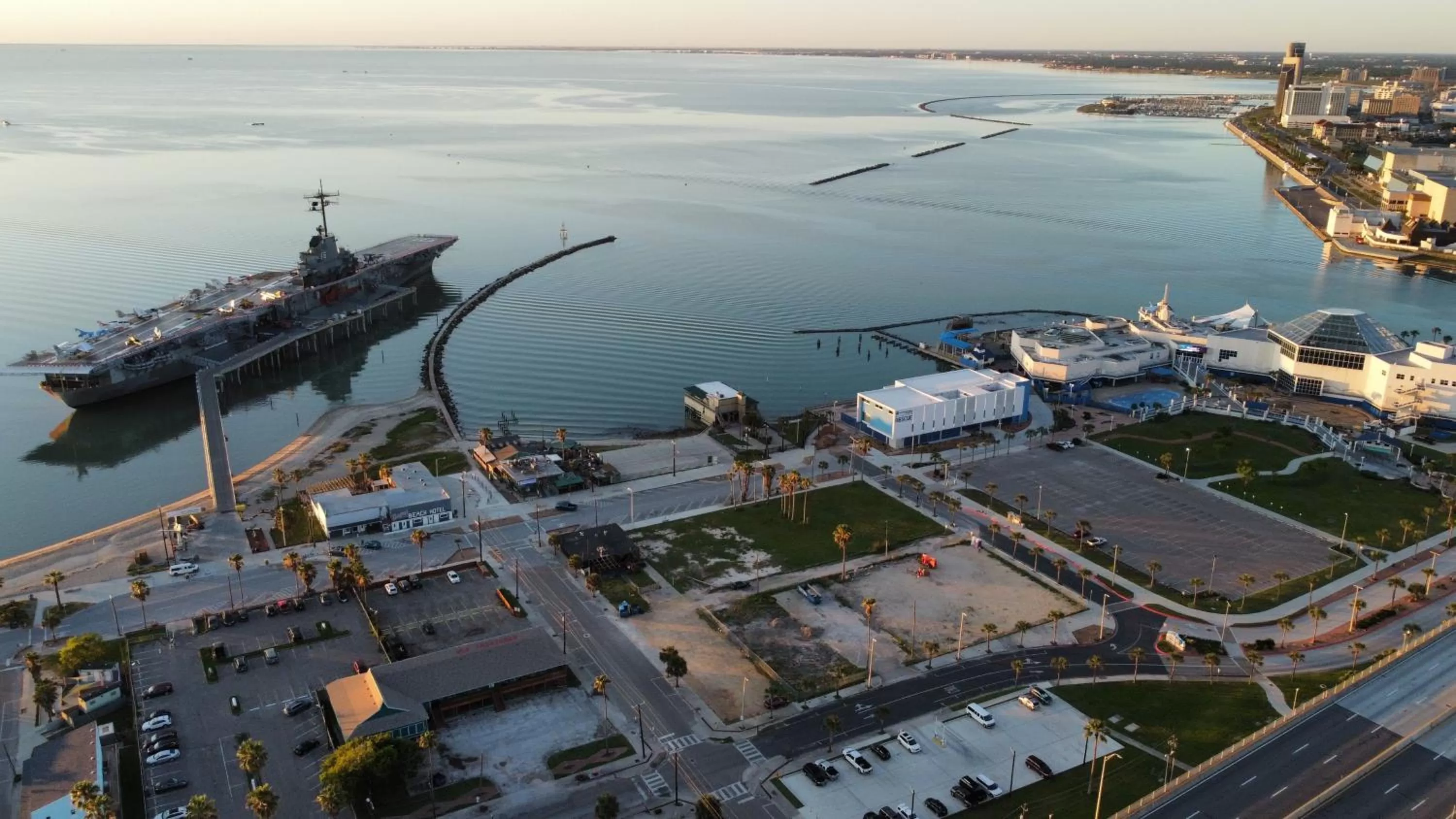 Bird's eye view in Capri Beach Hotel