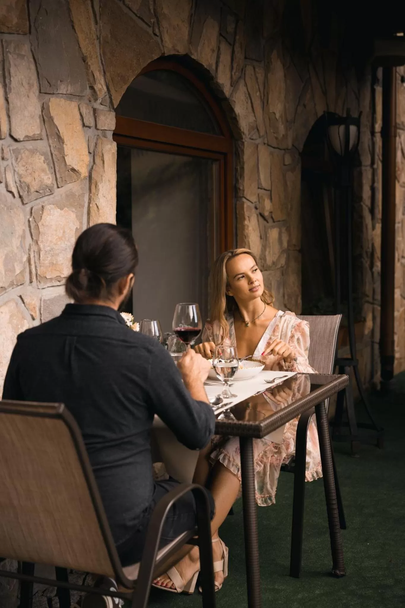 Dining area in Hotel Batory
