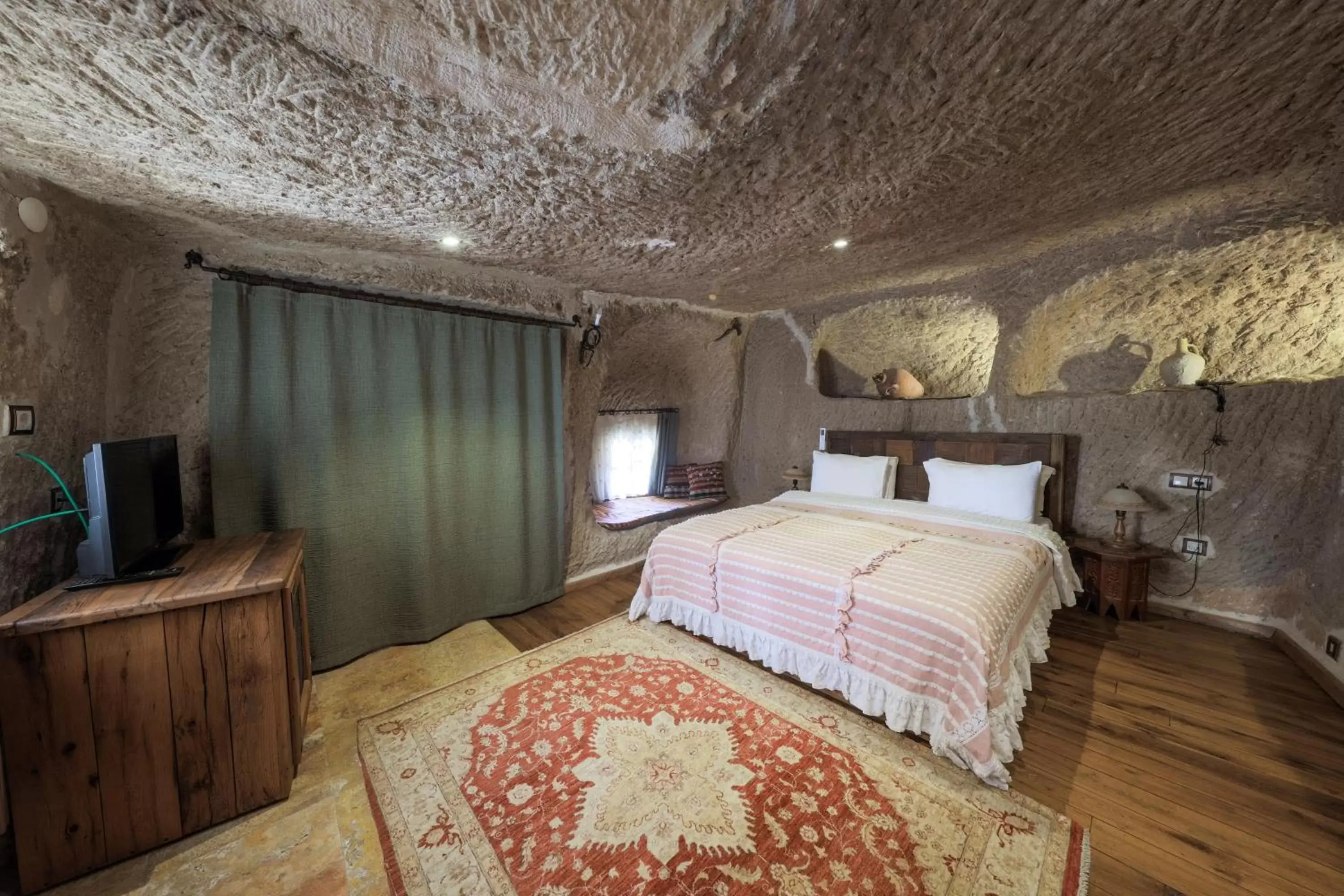 Bedroom, Bed in Kelebek Special Cave Hotel & Spa