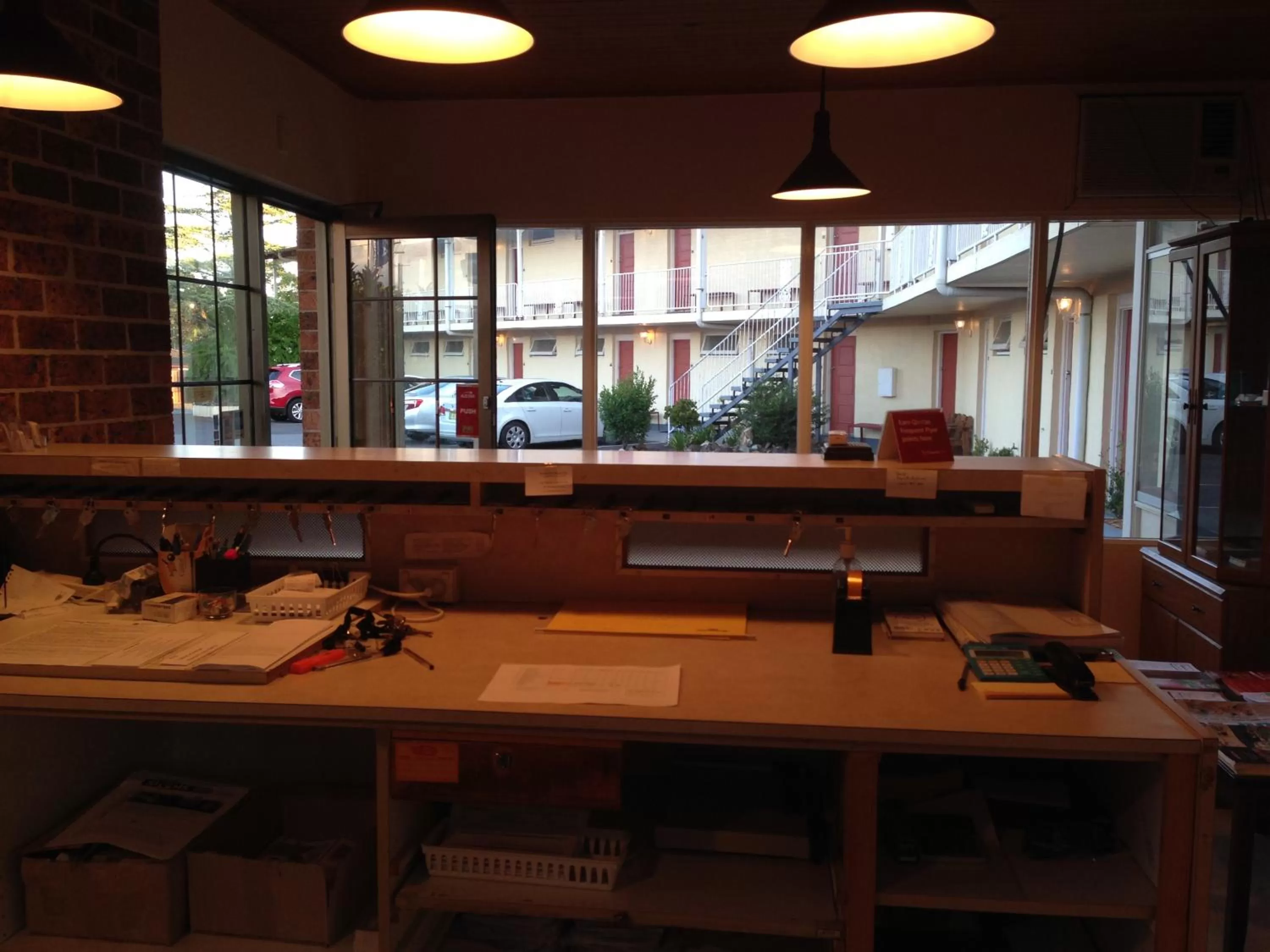 Lobby or reception in Riverview Motor Inn