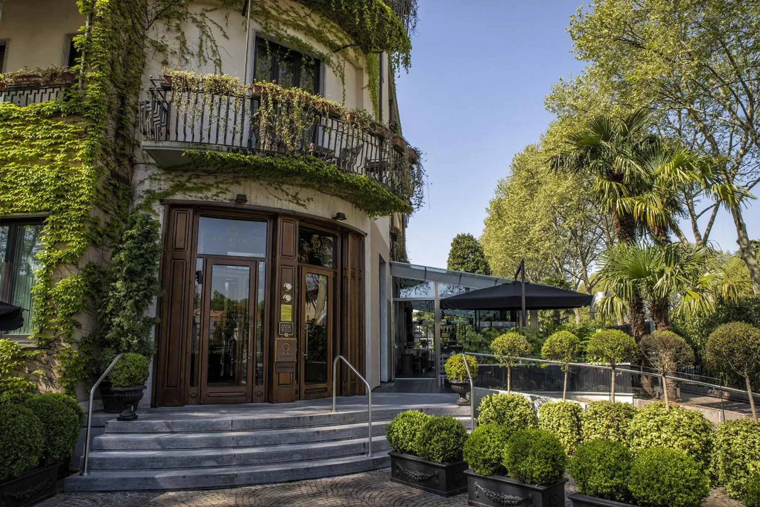 Facade/entrance, Property Building in Hotel de la Ville Monza - Small Luxury Hotels of the World