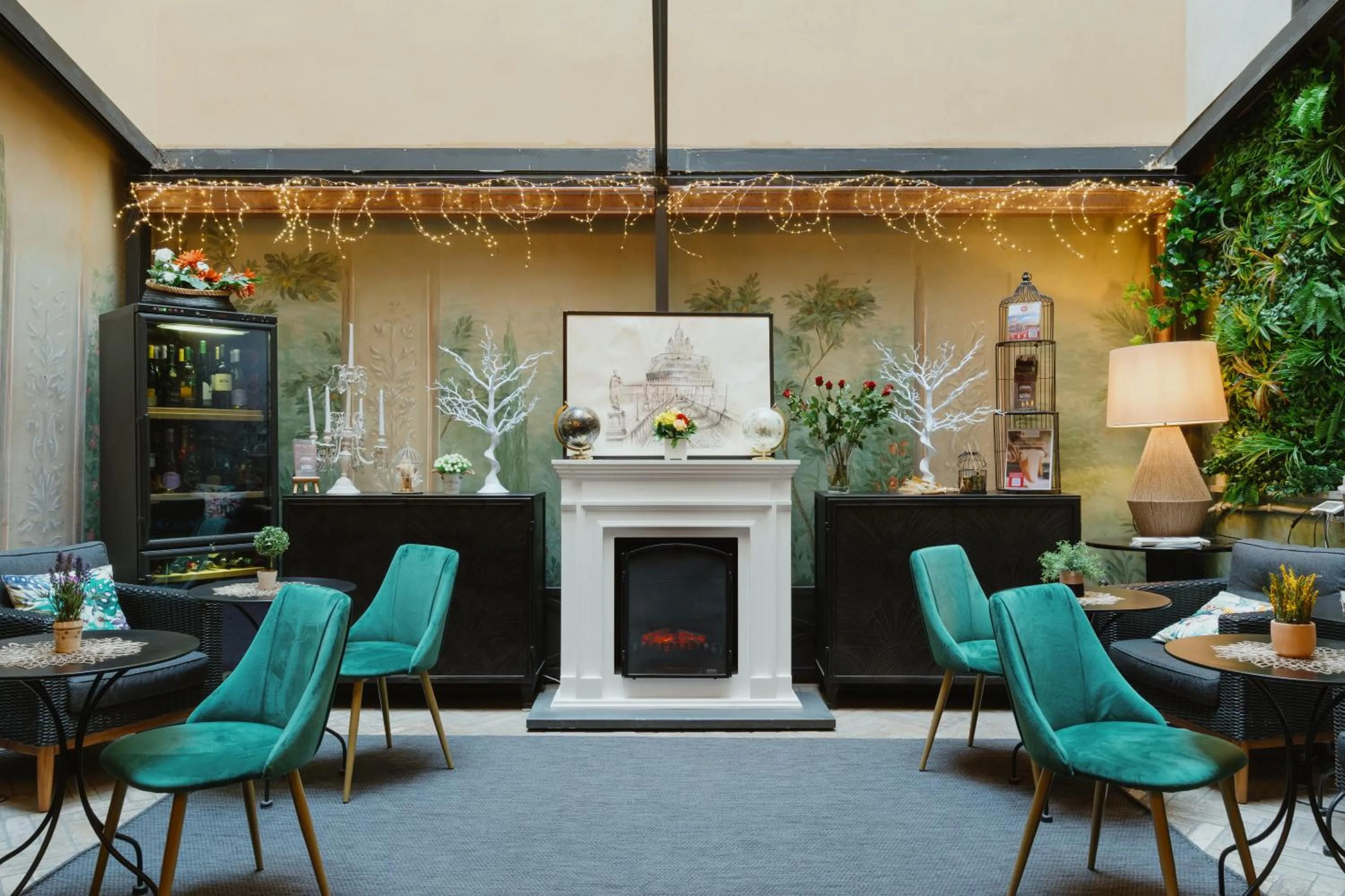 Lobby or reception in Relais Giulia