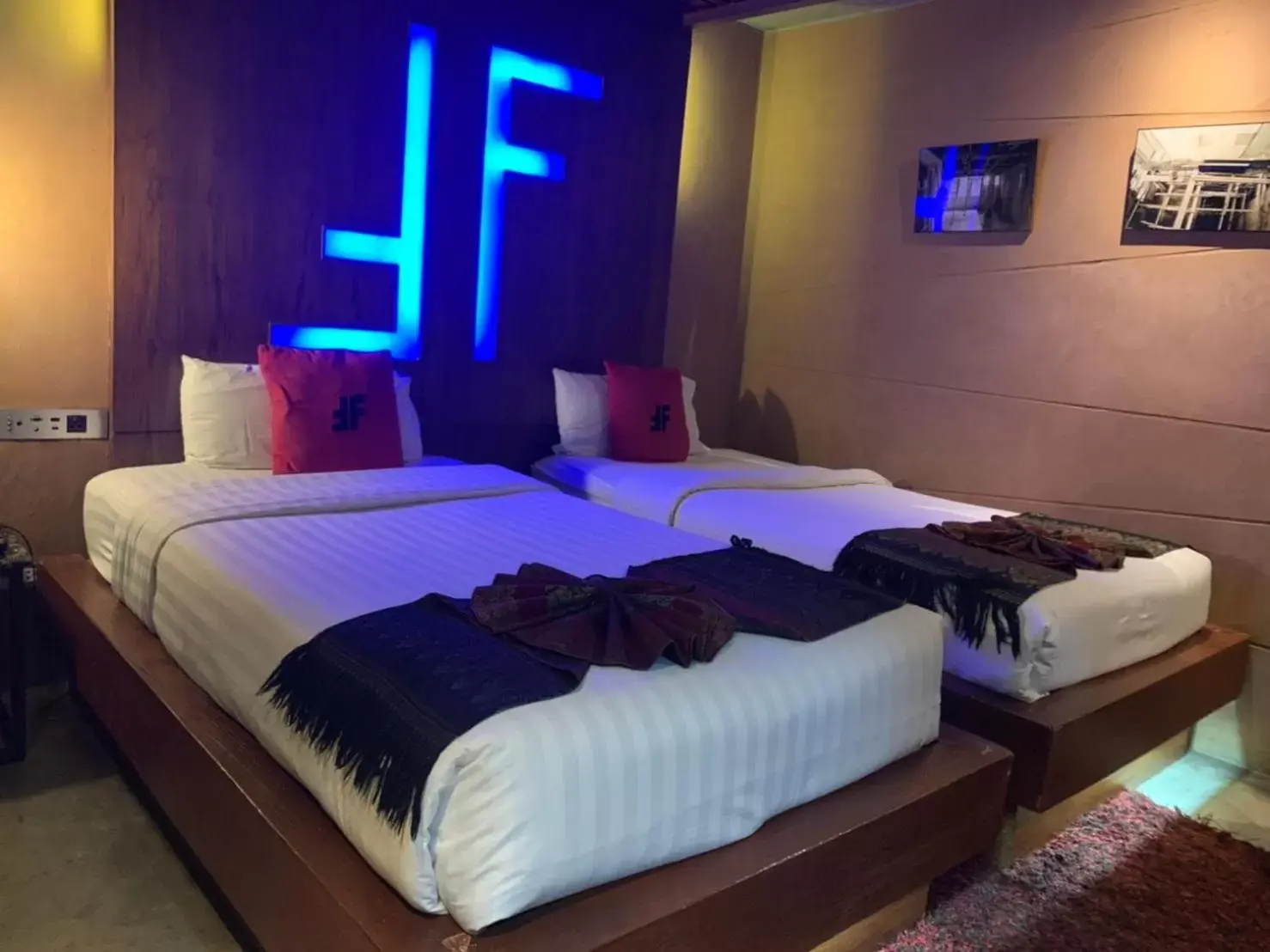 Bed in The Fusion Suites