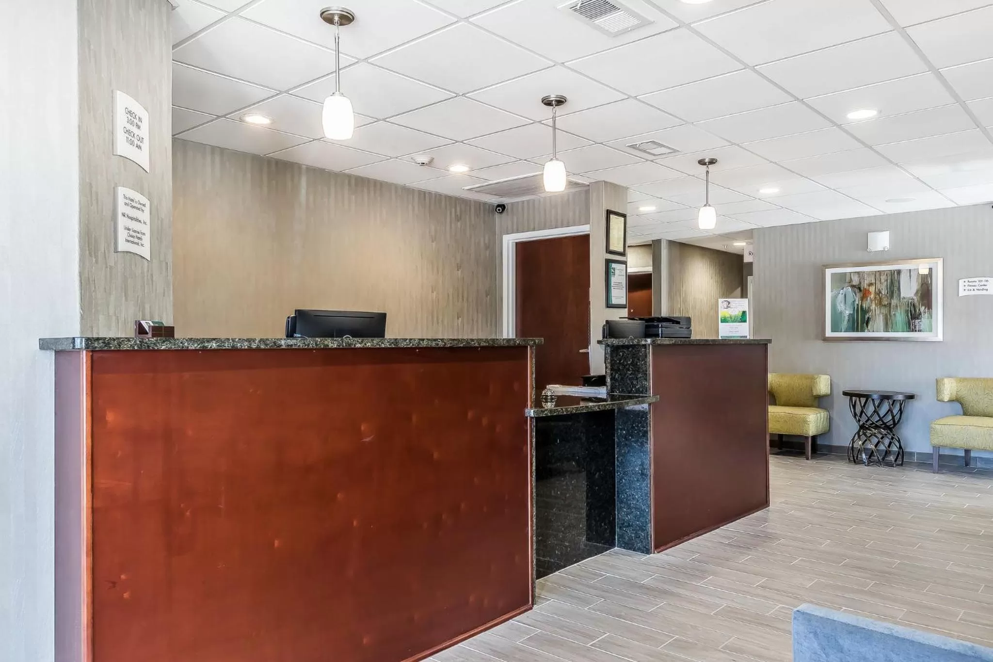 Lobby or reception in Quality Inn Pleasant View