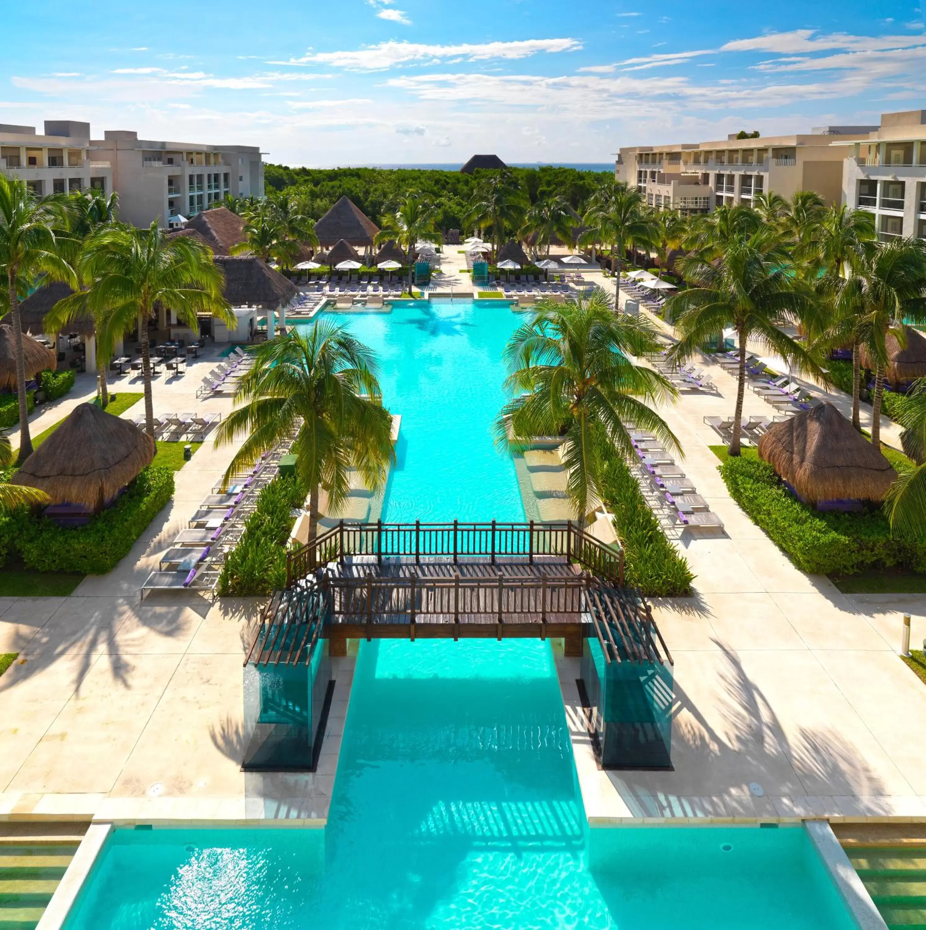 Swimming pool, Pool View in Paradisus Playa del Carmen All Inclusive