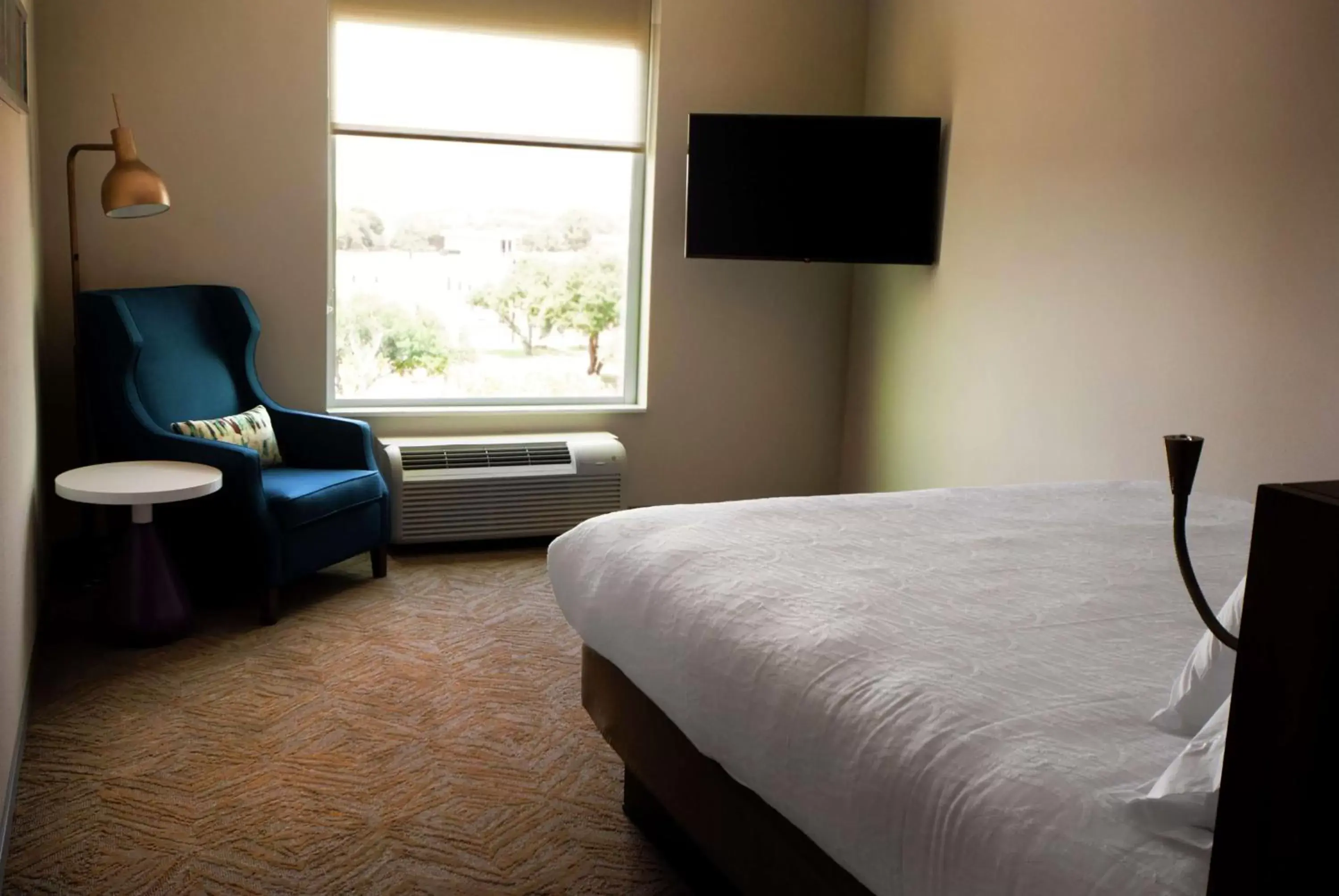 View (from property/room), Bed in Hilton Garden Inn Dallas At Hurst Conference Center View (from property/room), Bed in Hilton Garden Inn Dallas At Hurst Conference Center