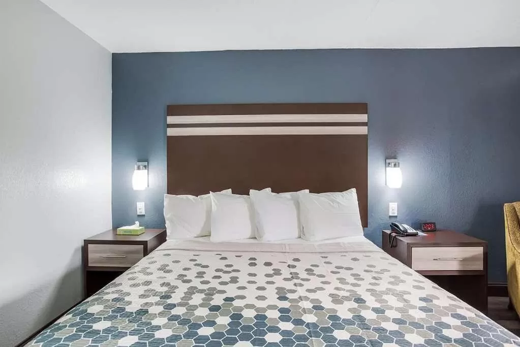 Bed in Red Carpet Inn & Suites NJ-73