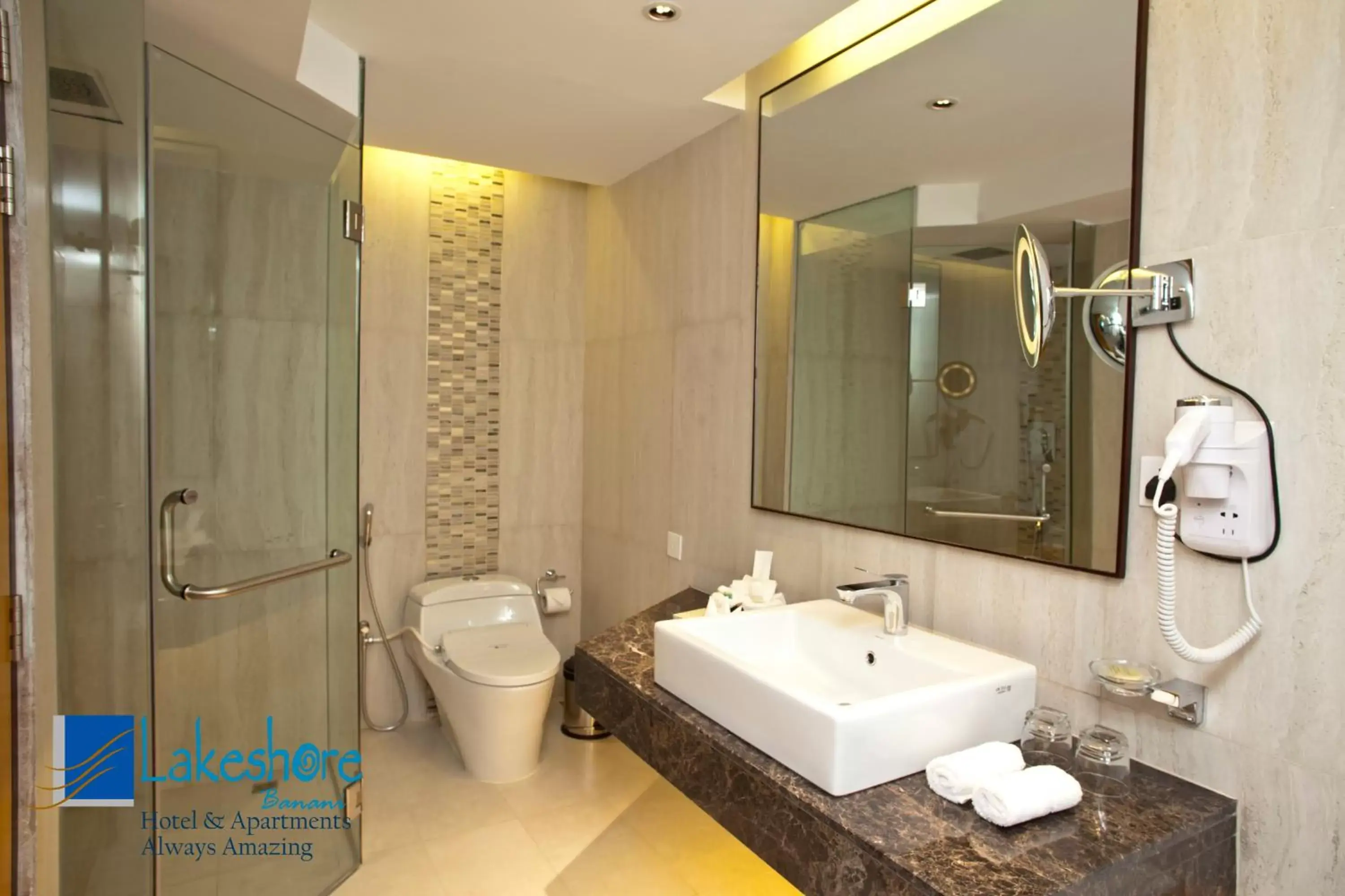 Shower, Bathroom in Lakeshore Banani