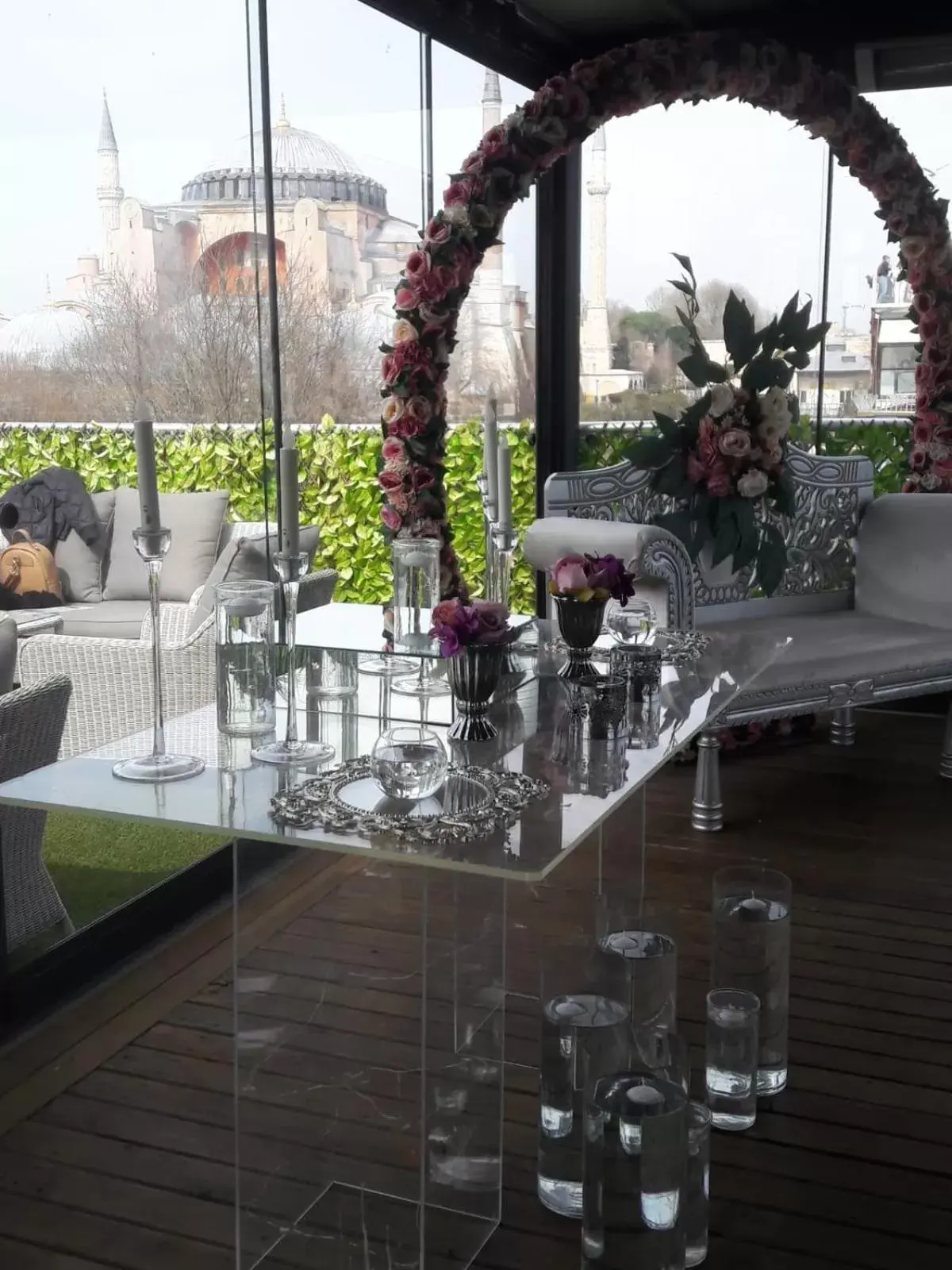 Balcony/Terrace in Armagrandi Spina Hotel-Special Category