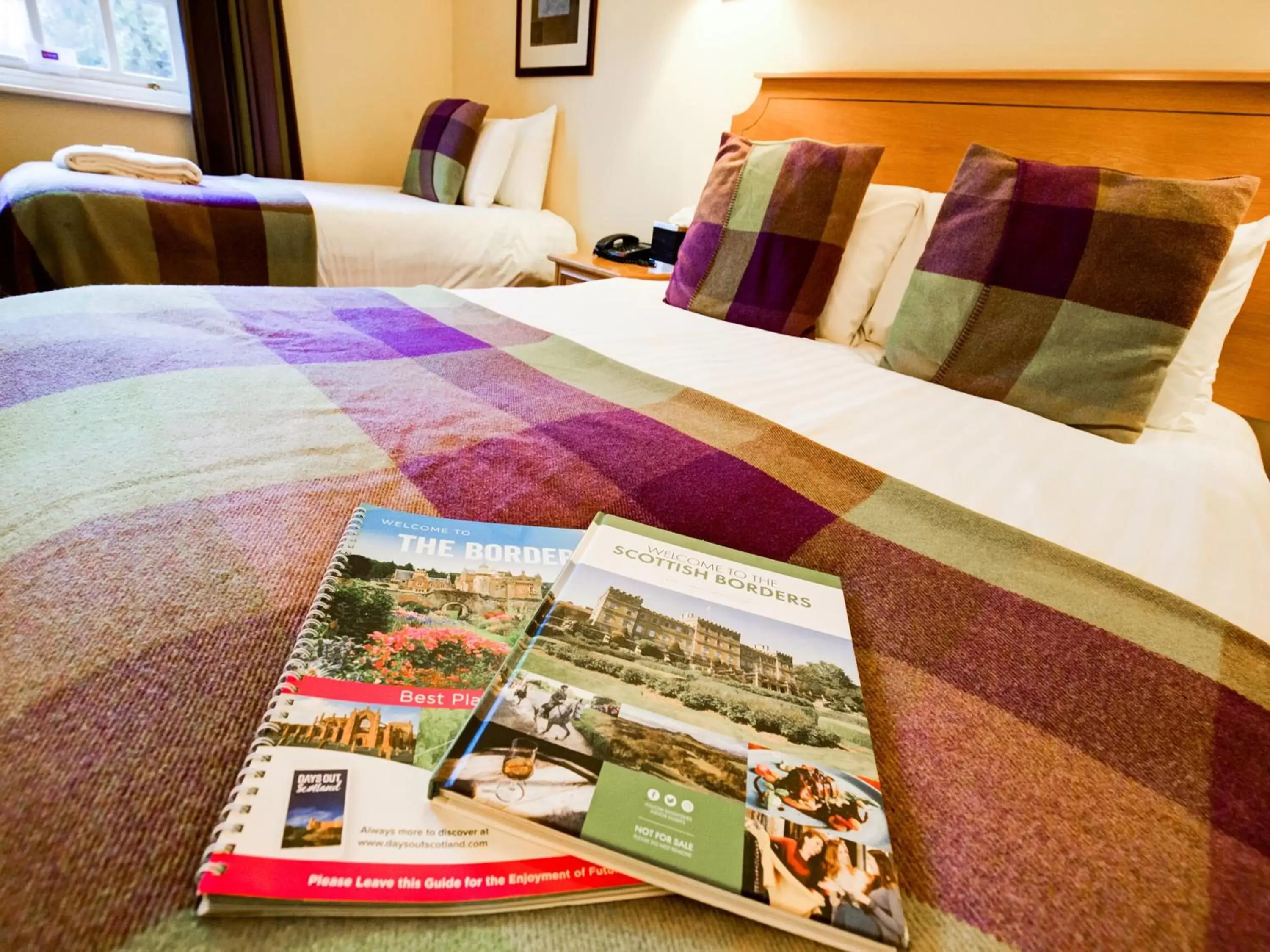 Bedroom, Bed in Barony Castle Hotel