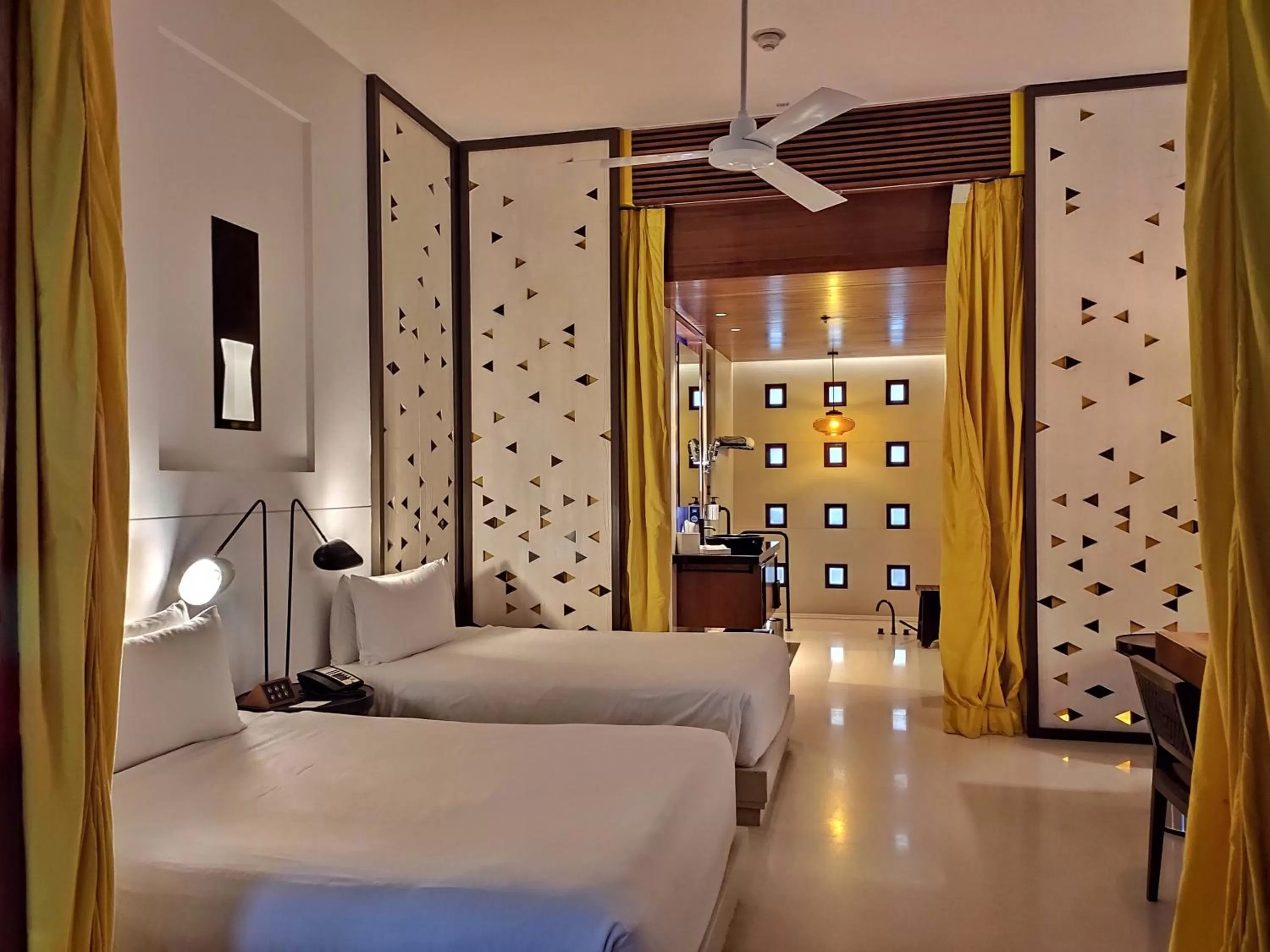 Bed in InterContinental Chennai Mahabalipuram Resort by IHG