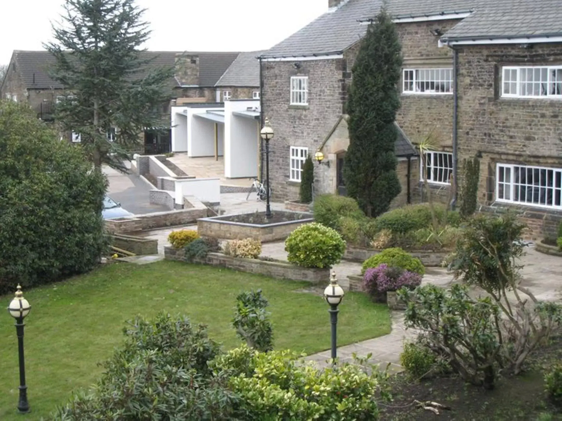 Facade/entrance, Property Building in B/W Plus Lancashire Manor Hotel