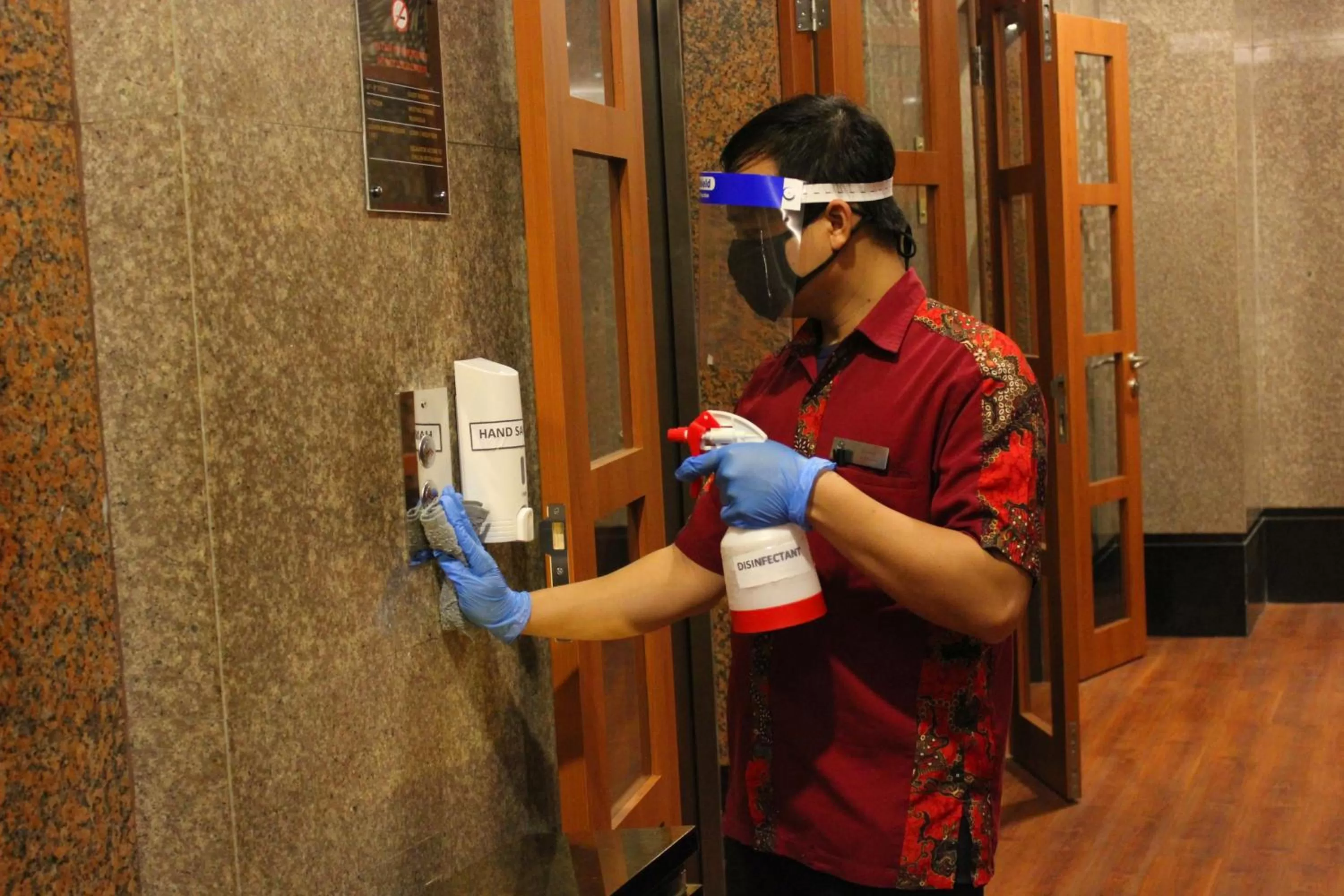 Staff in Best Western Senayan