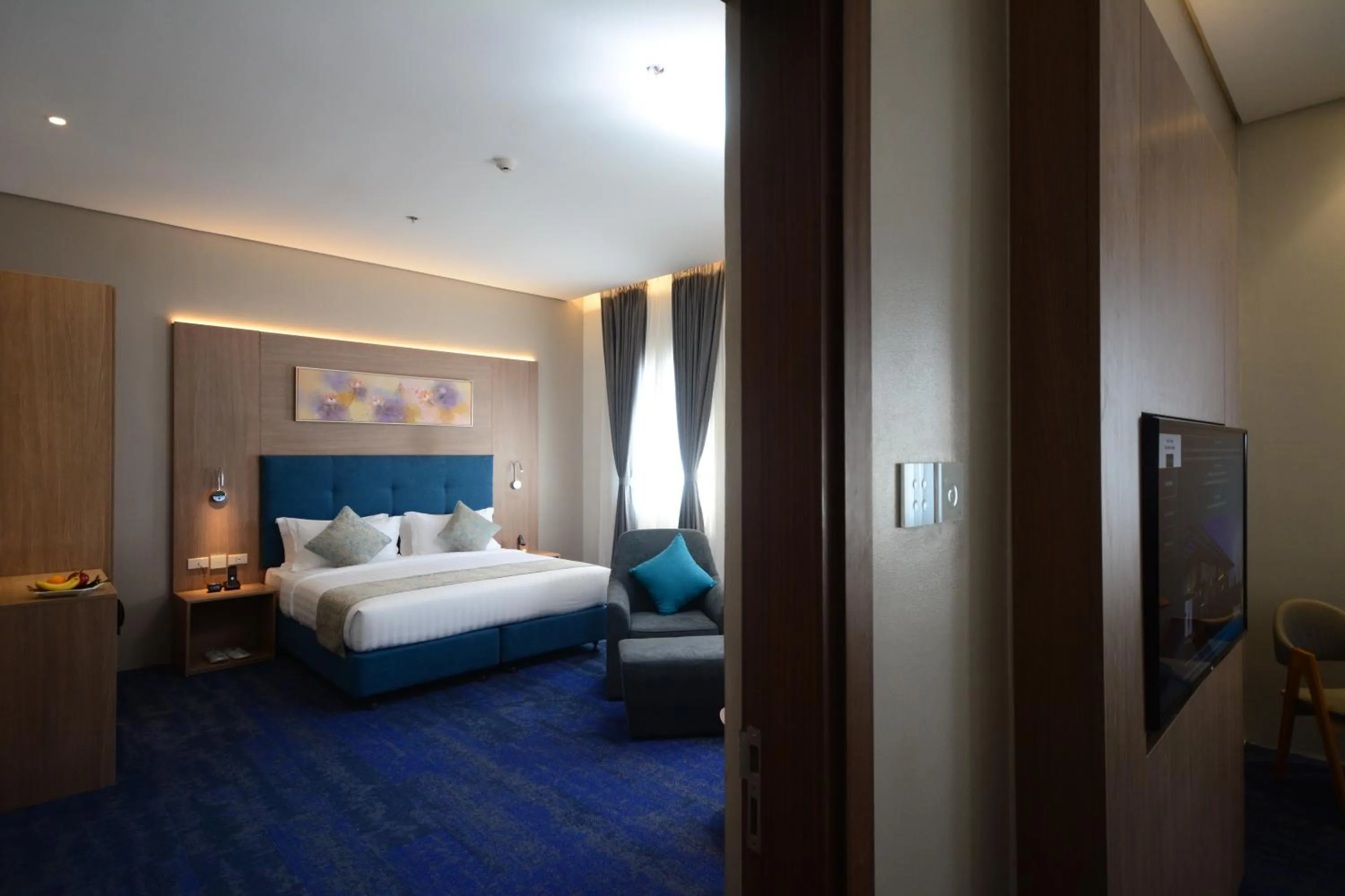 Bedroom, Bed in Blue Lotus Hotel