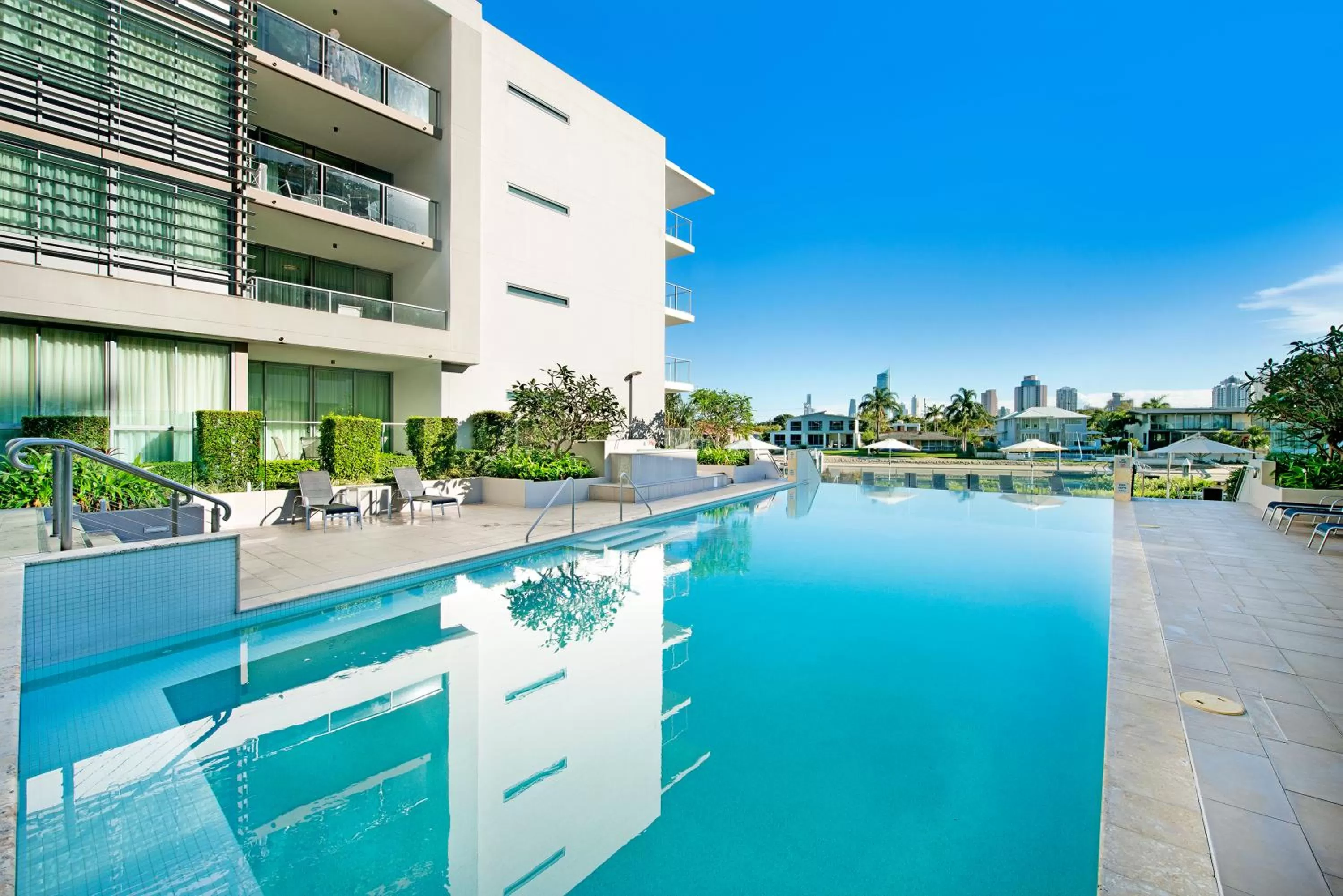 Property building in ULTIQA Freshwater Point Resort Broadbeach