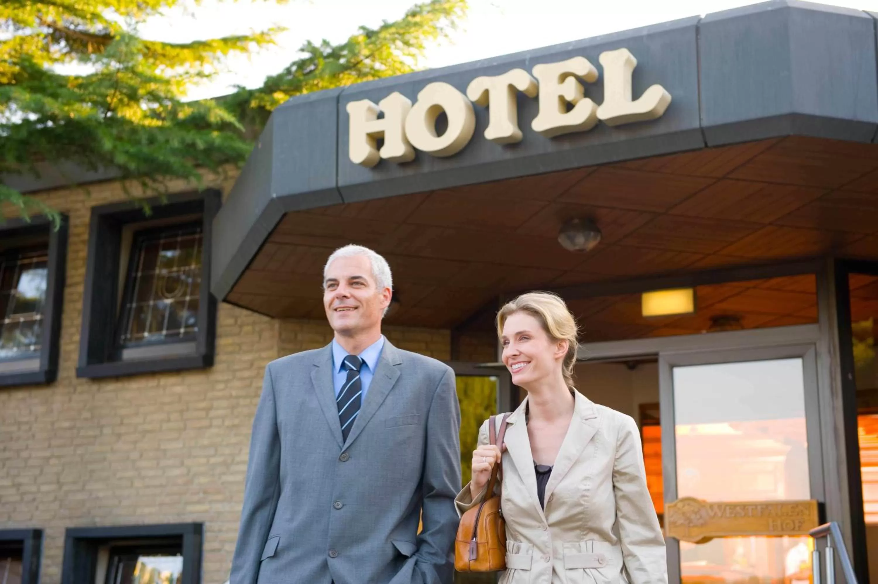 Facade/entrance in Hotel Westfalen Hof
