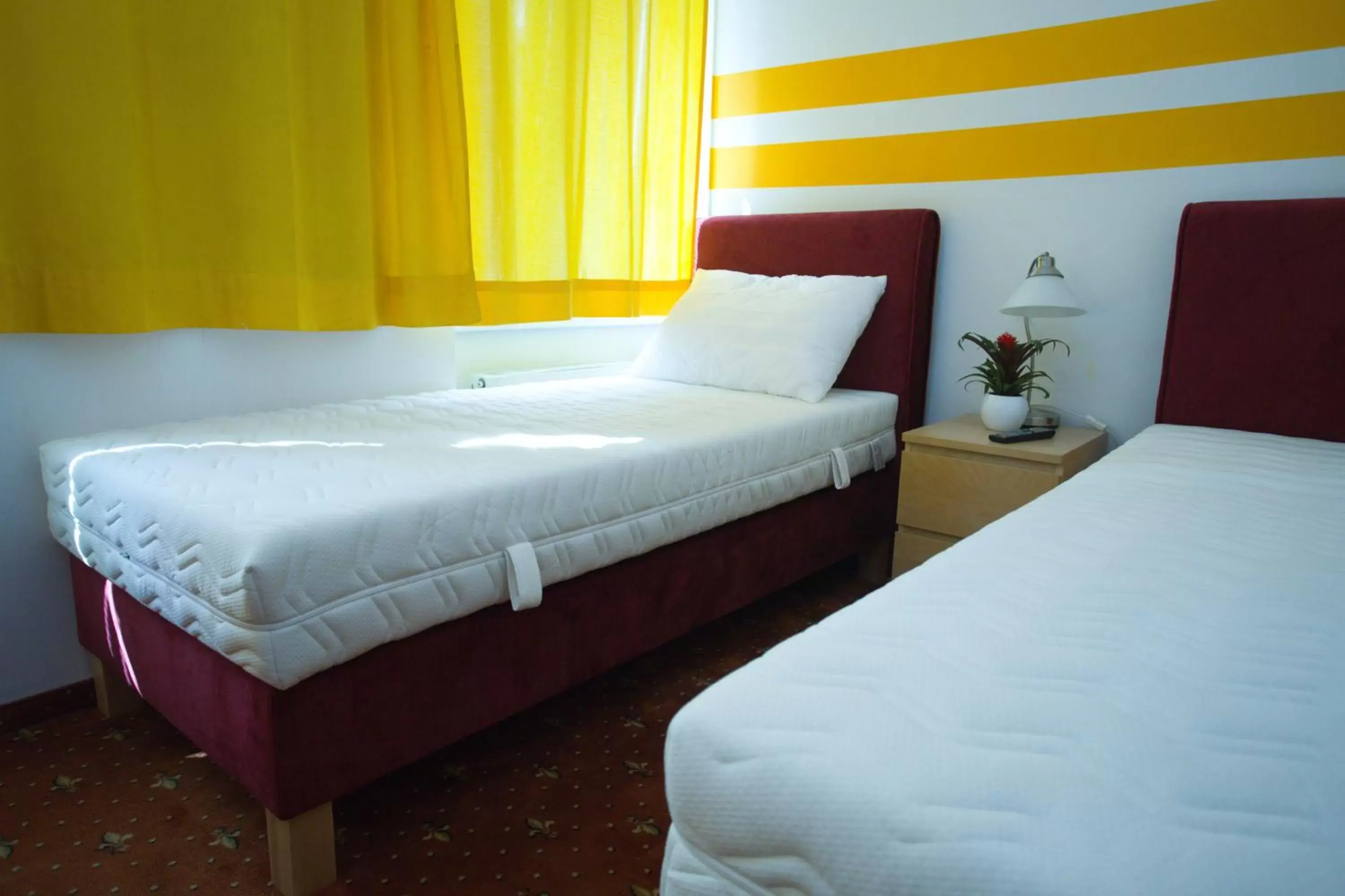 Bed in Hotel City Residence