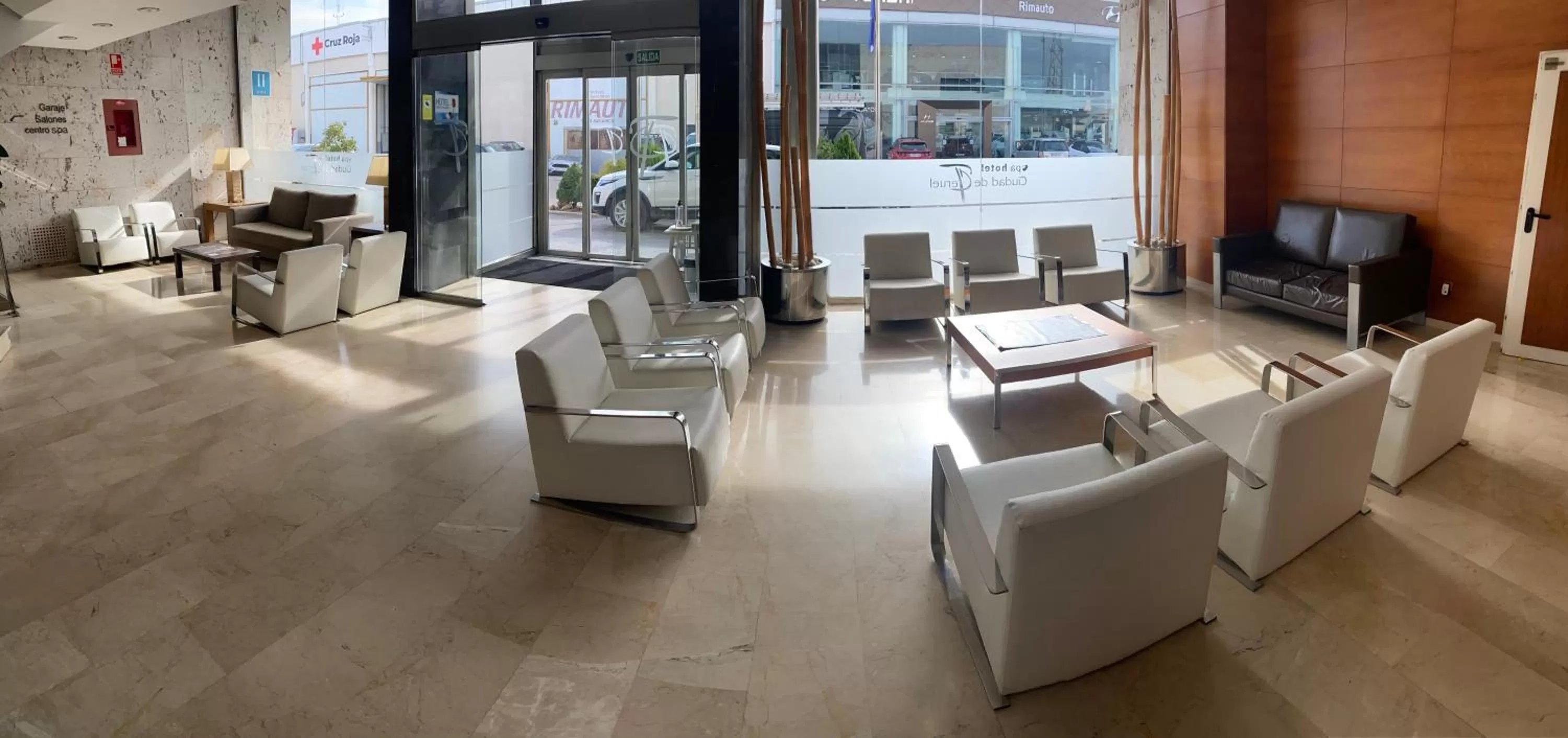 Facade/entrance in Spa Hotel Ciudad de Teruel