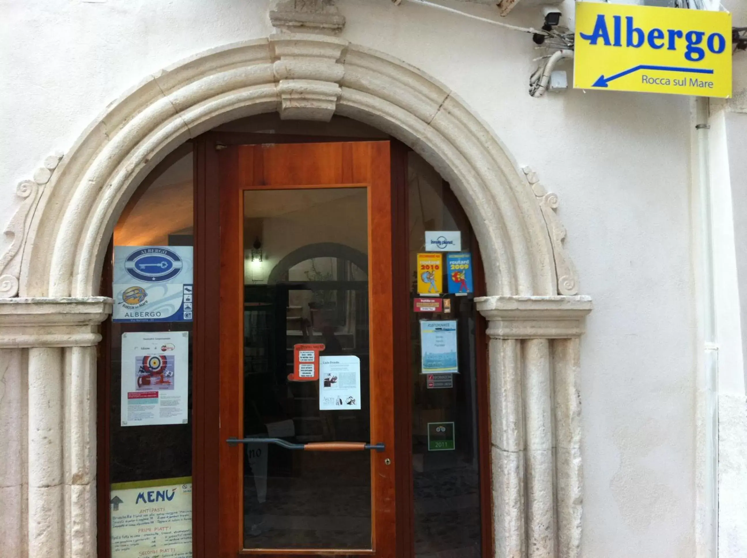 Facade/entrance in Rocca Sul Mare Hotel