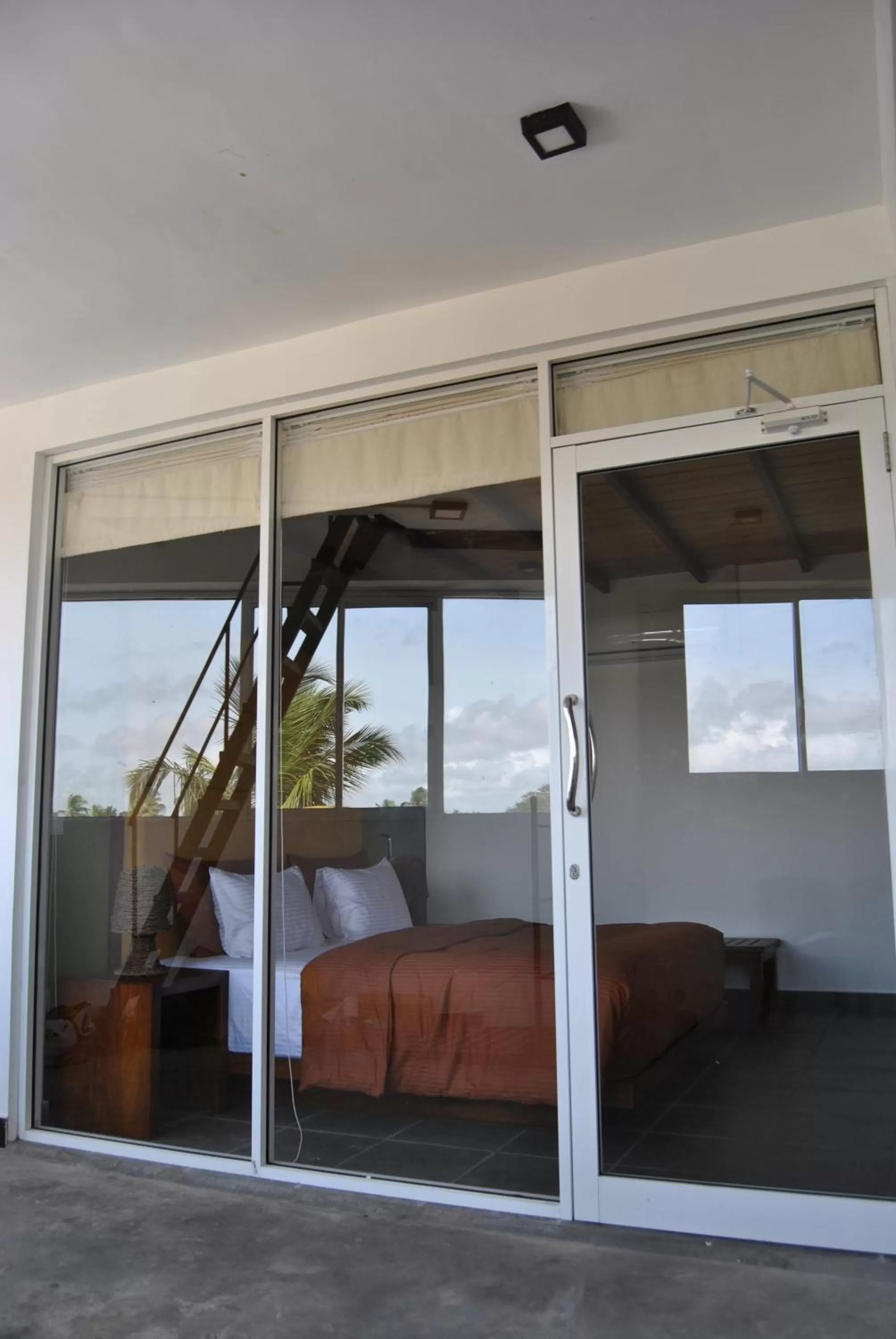 Bedroom in The Canoe