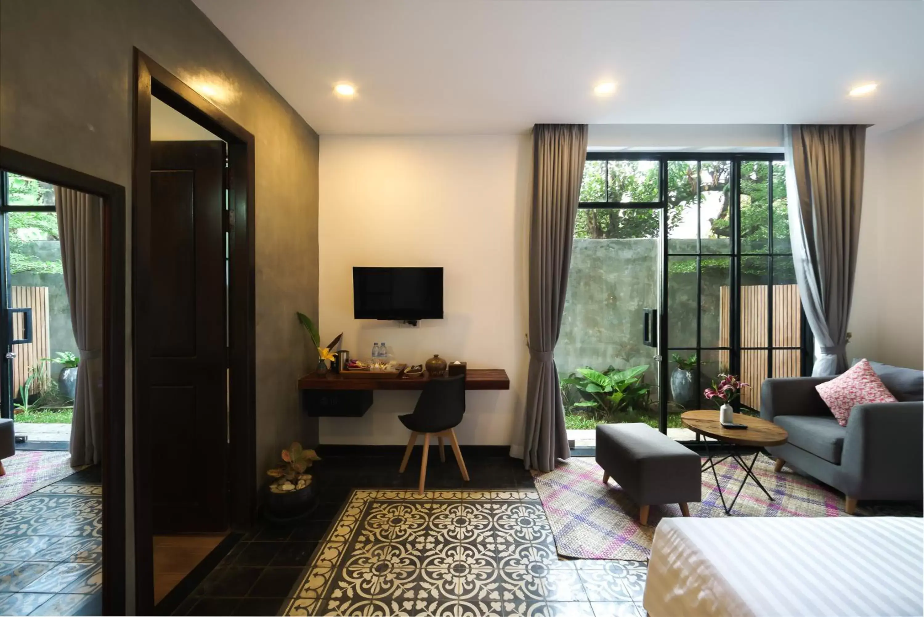 Living room, Seating Area in Vihara Angkor