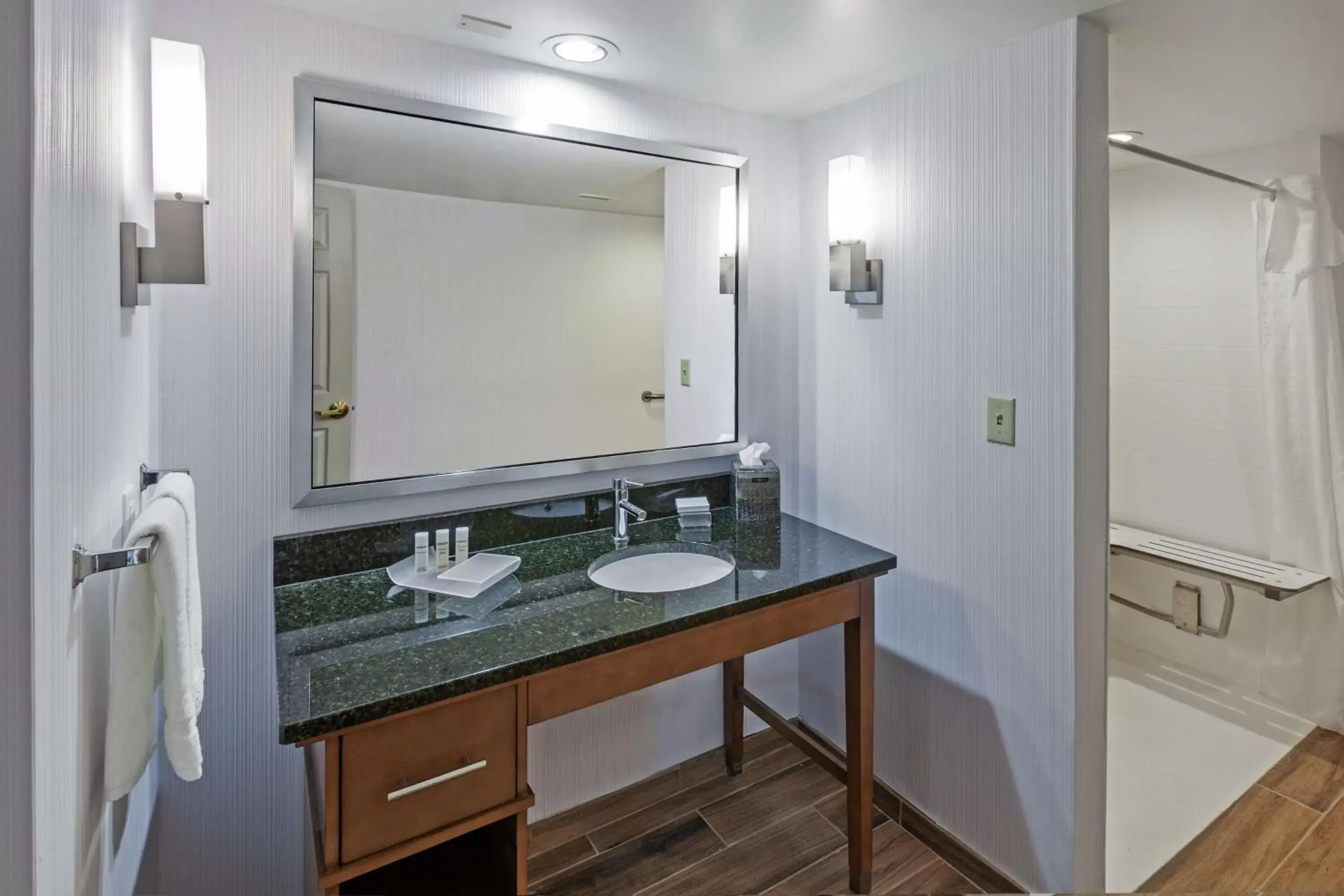 Bathroom in Homewood Suites by Hilton Greensboro