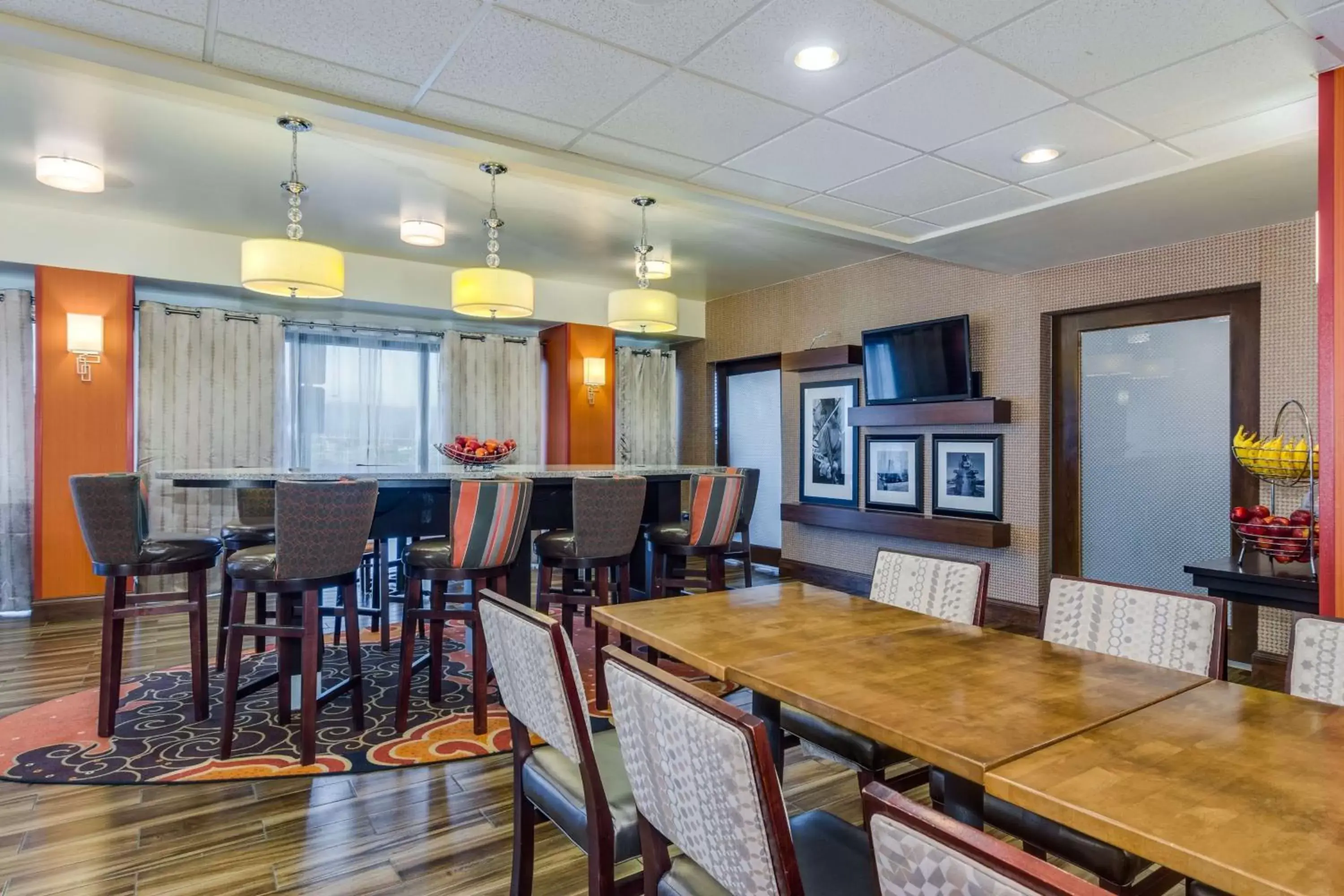 Lobby or reception in Hampton Inn Johnson City Lobby or reception in Hampton Inn Johnson City