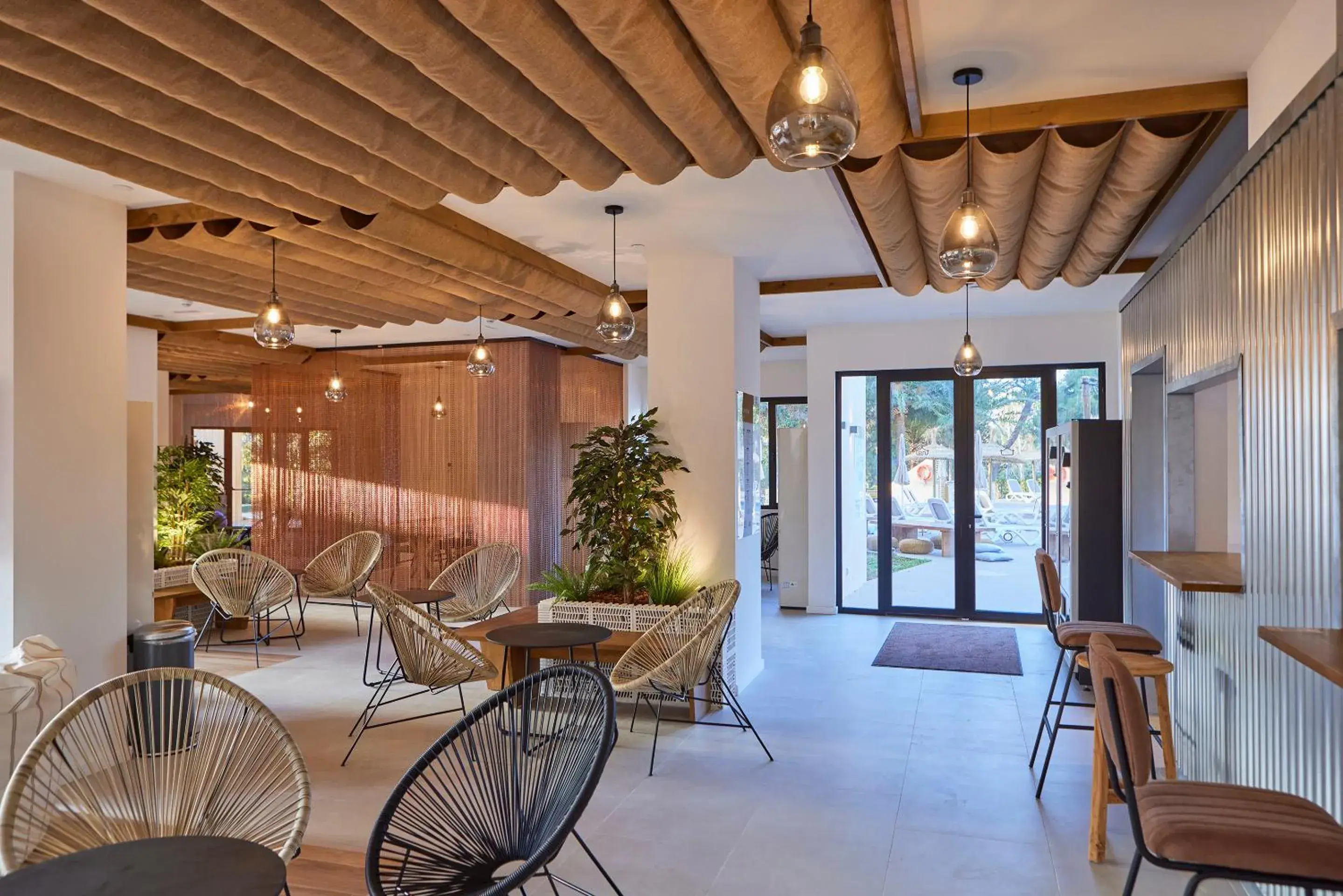 Living room in tent Palmanova Living room in tent Palmanova