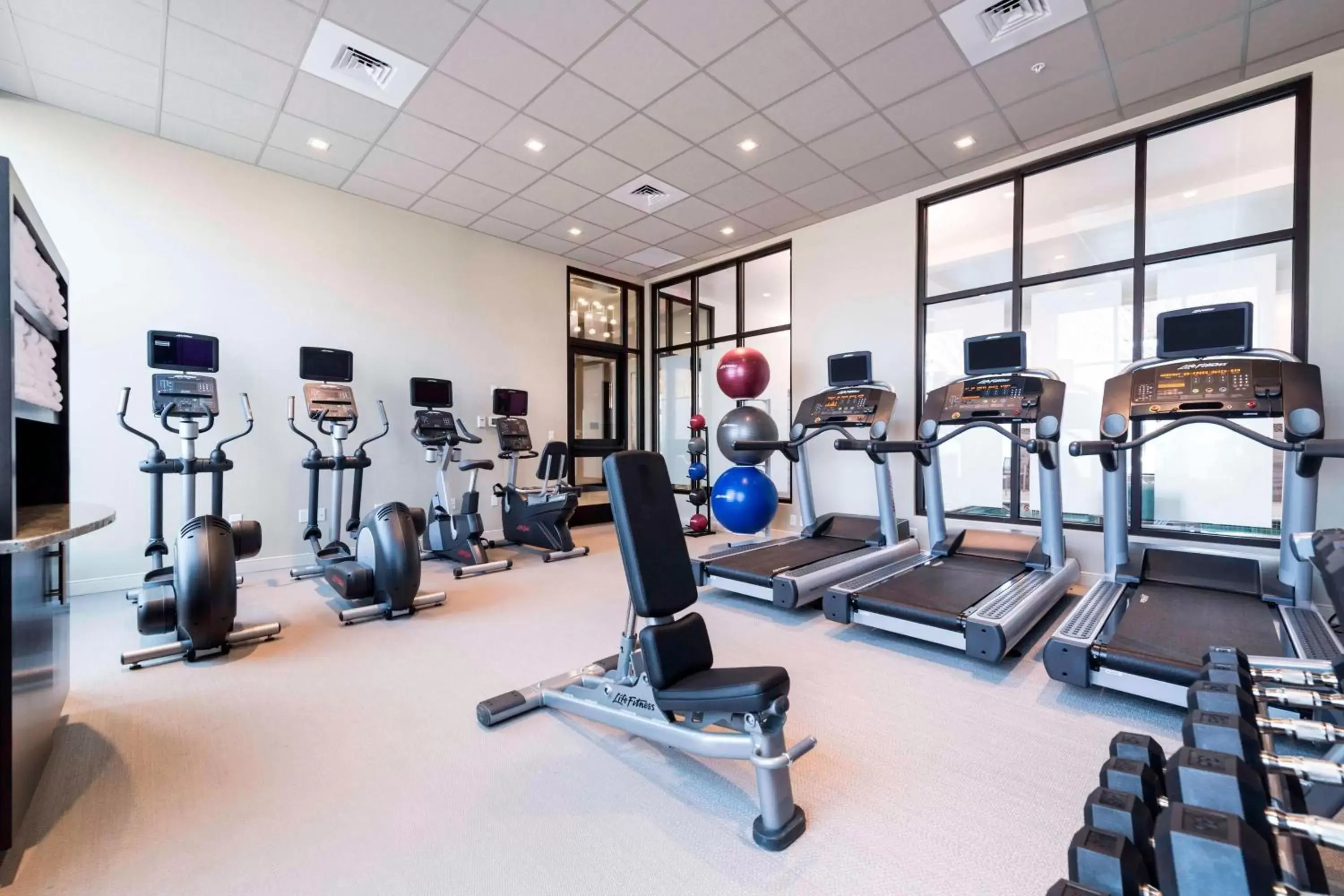 Fitness centre/facilities, Fitness Center/Facilities in TownePlace Suites by Marriott Boston Logan Airport/Chelsea