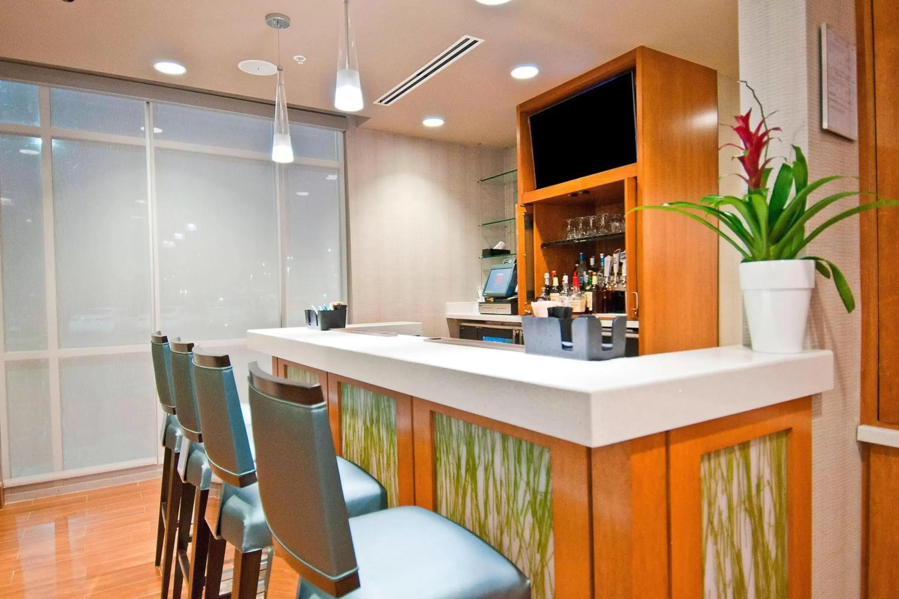 Lobby or reception, Lounge/Bar in SpringHill Suites by Marriott Baton Rouge Gonzales