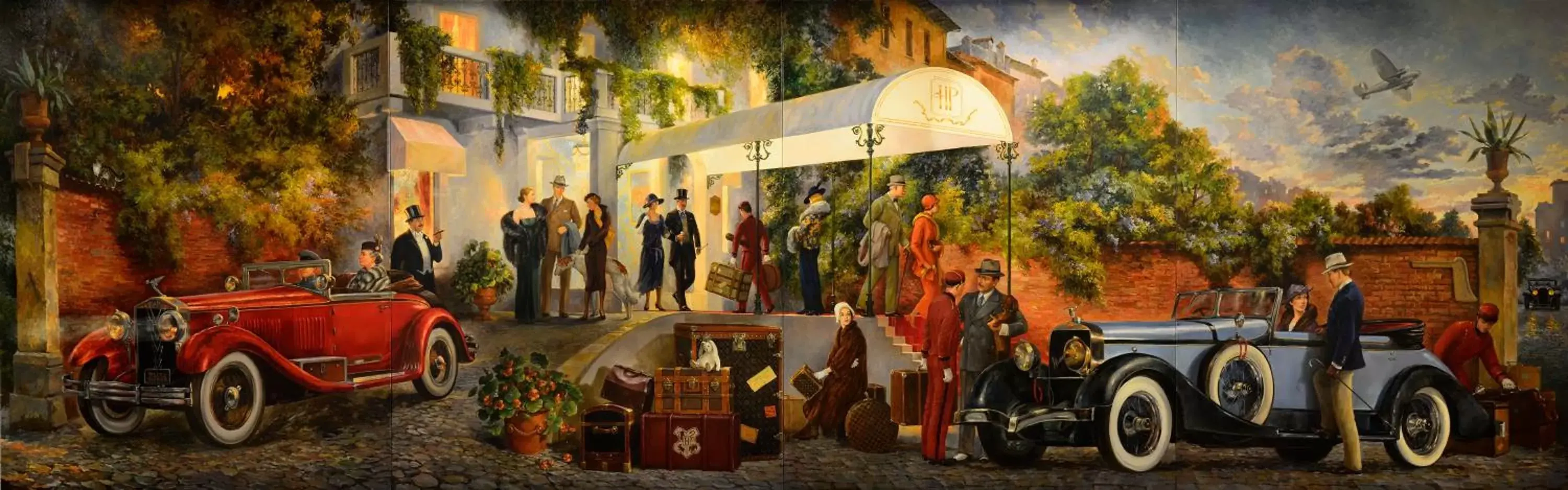 Lounge or bar in Hotel Pierre Milano Lounge or bar in Hotel Pierre Milano