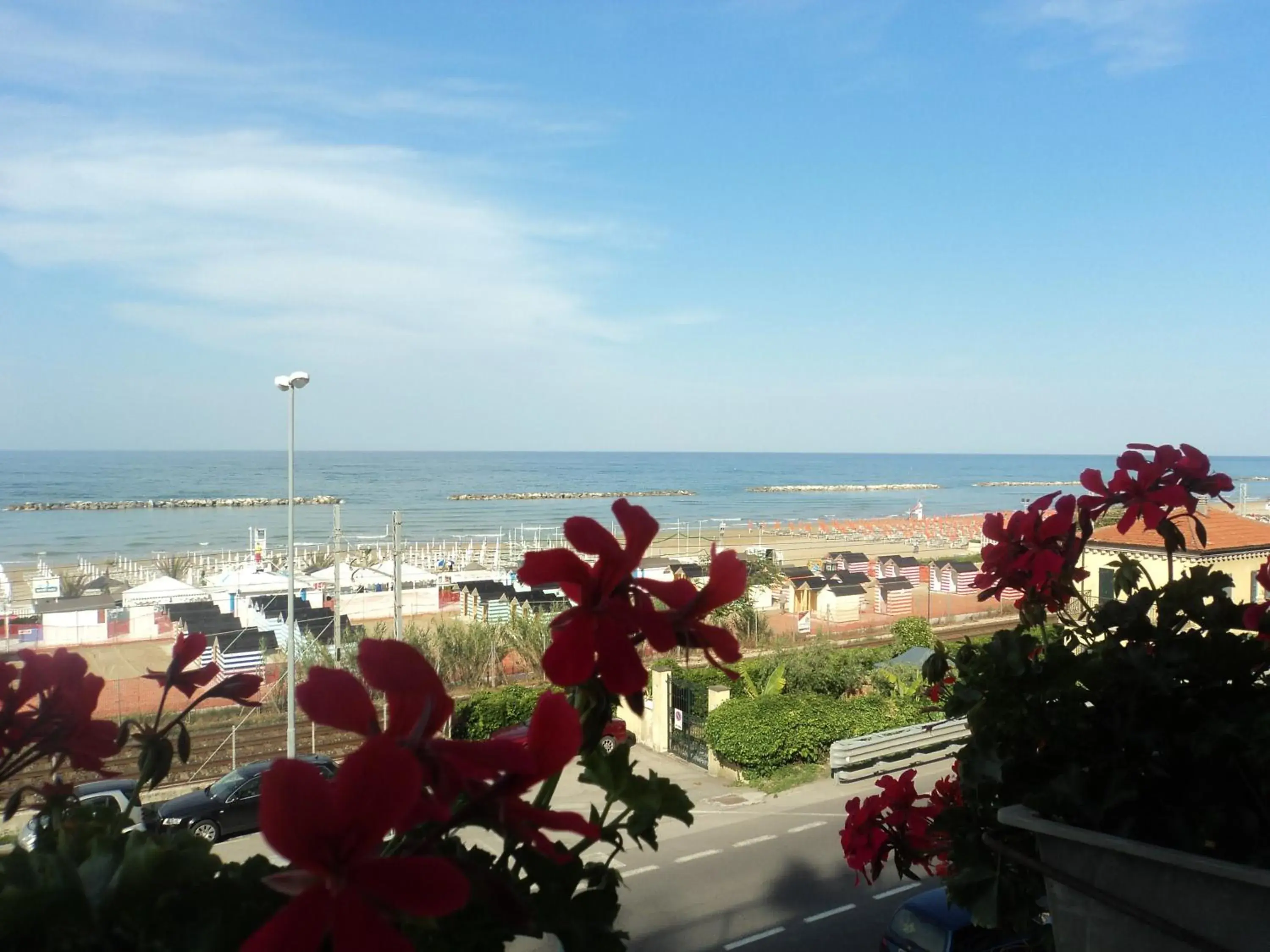 Balcony/Terrace in Hotel Ristorante Miramare