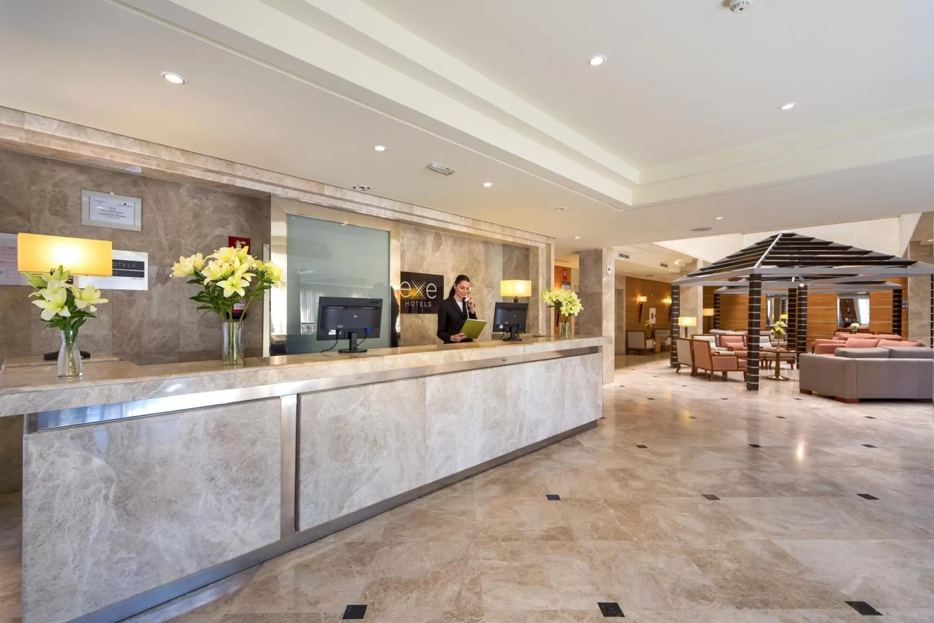 Lobby or reception in Exe Getafe