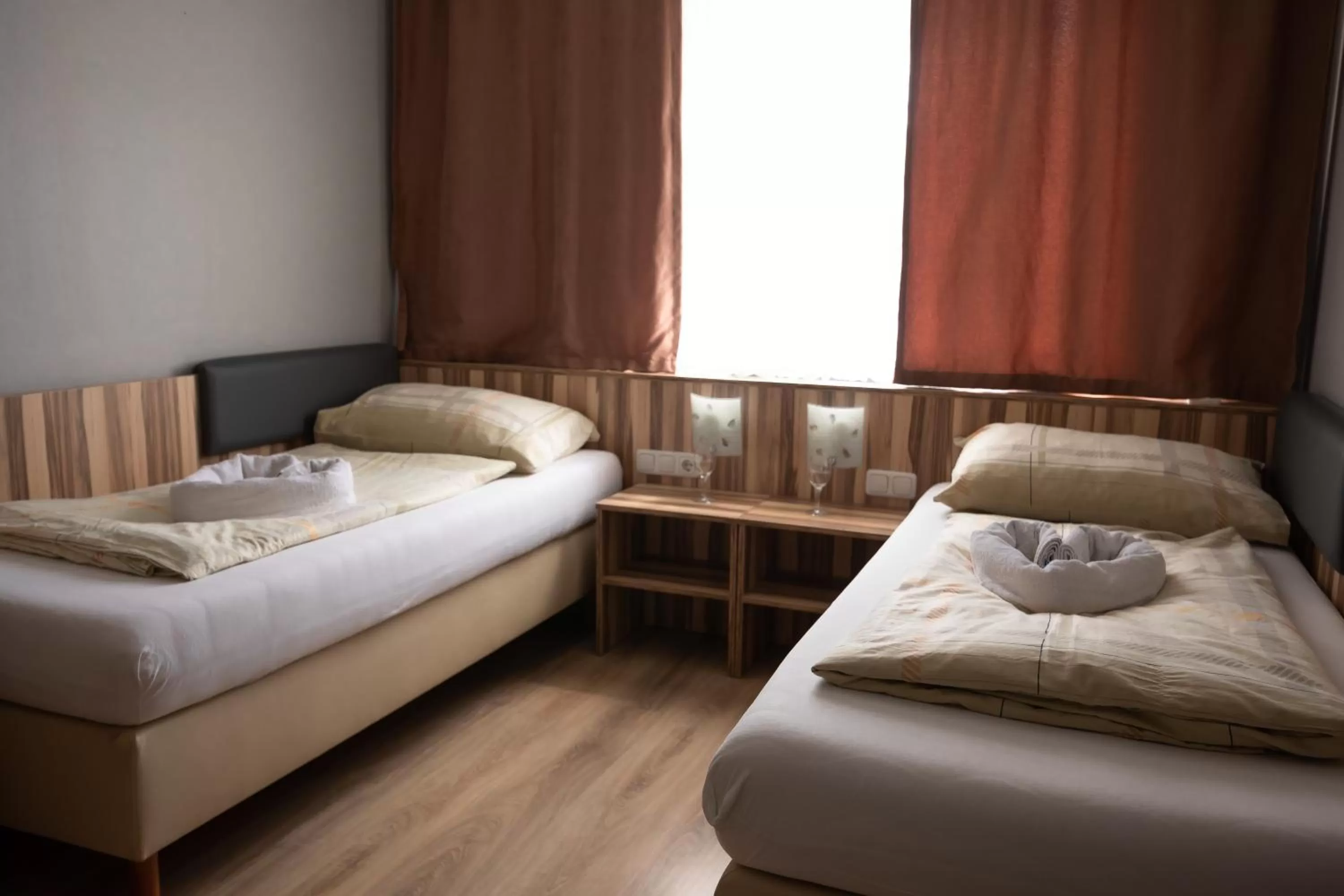 Bed in Hotel Am Limes