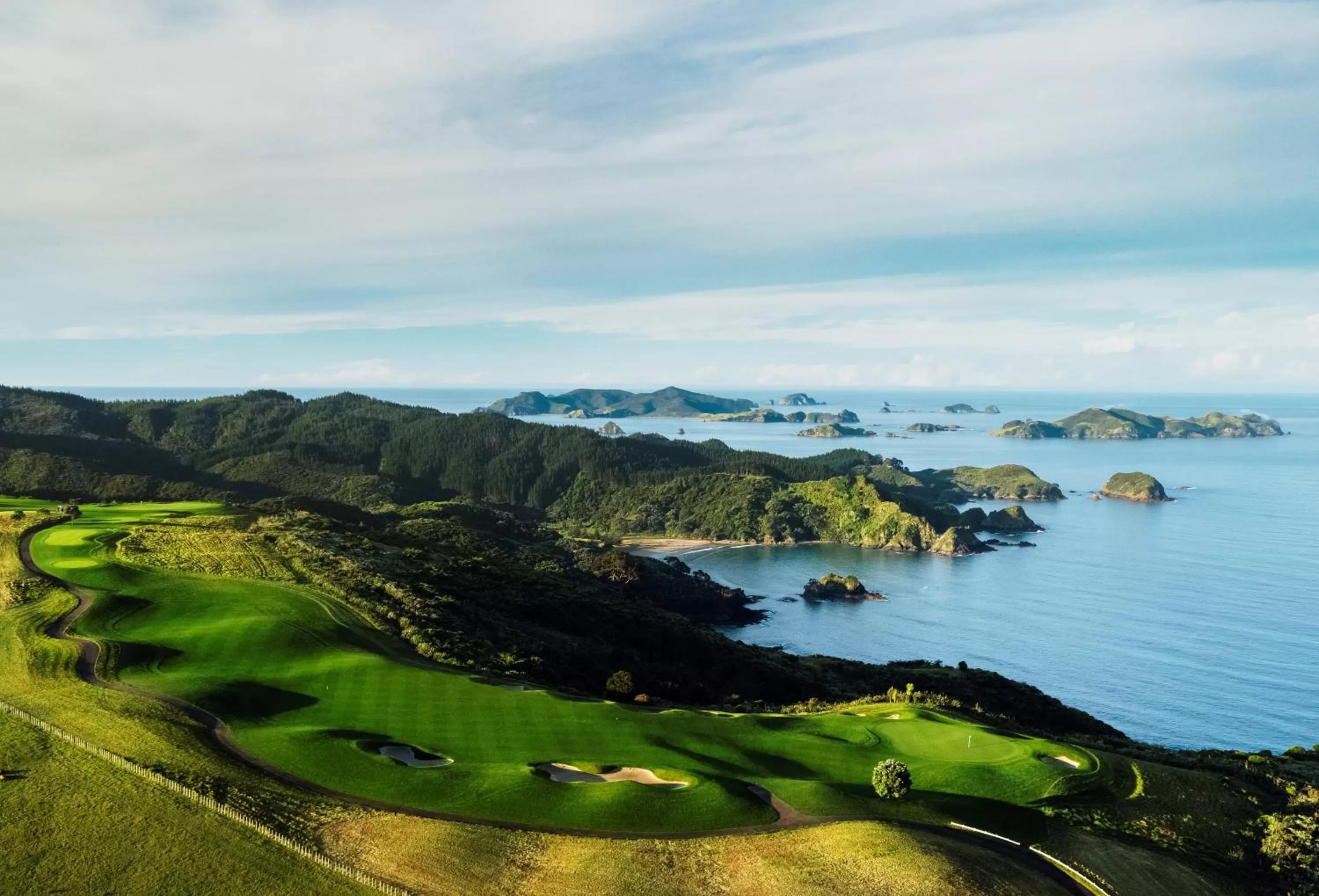 Golfcourse in Kerikeri Park Lodge