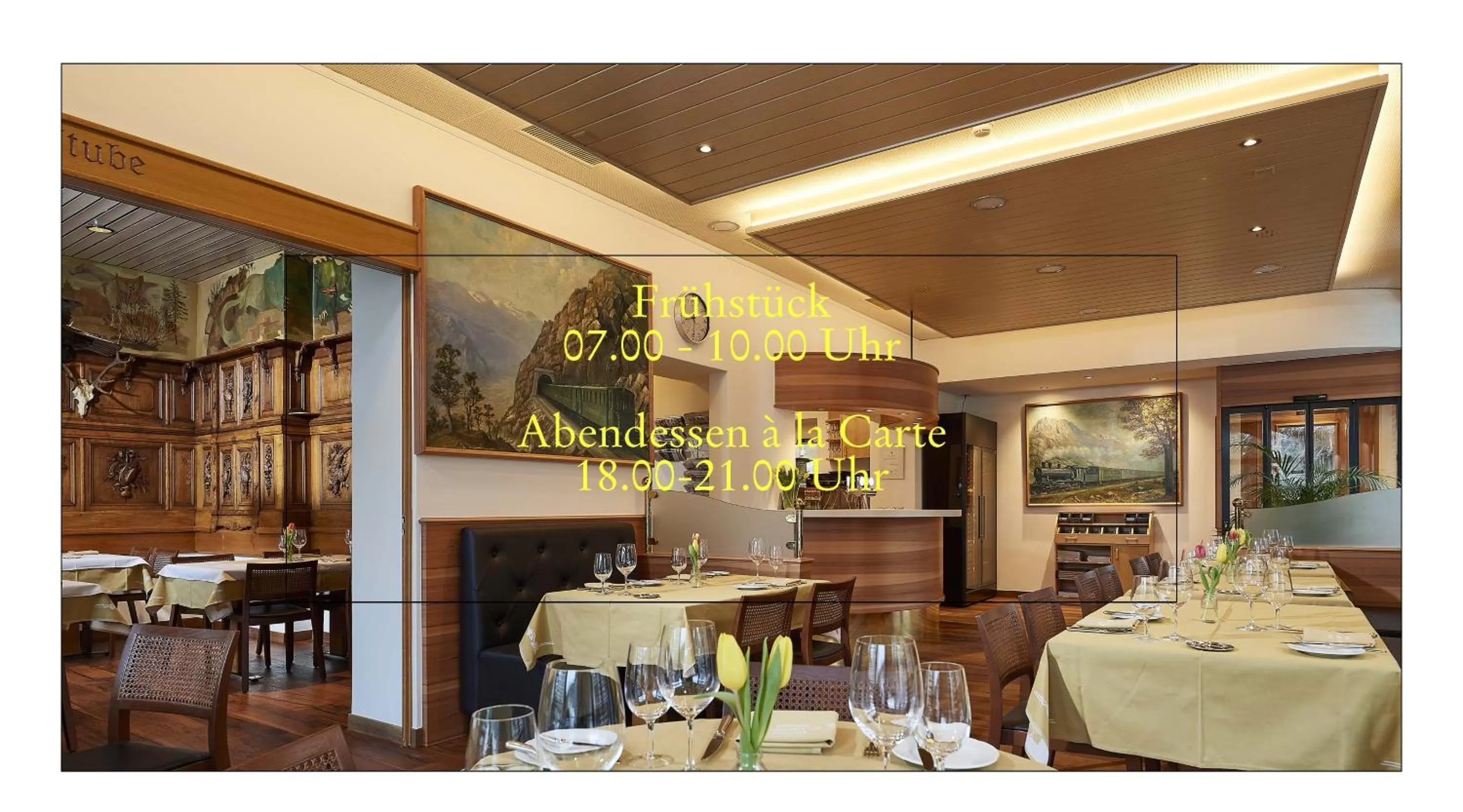 Restaurant/places to eat in Hotel Ambassador