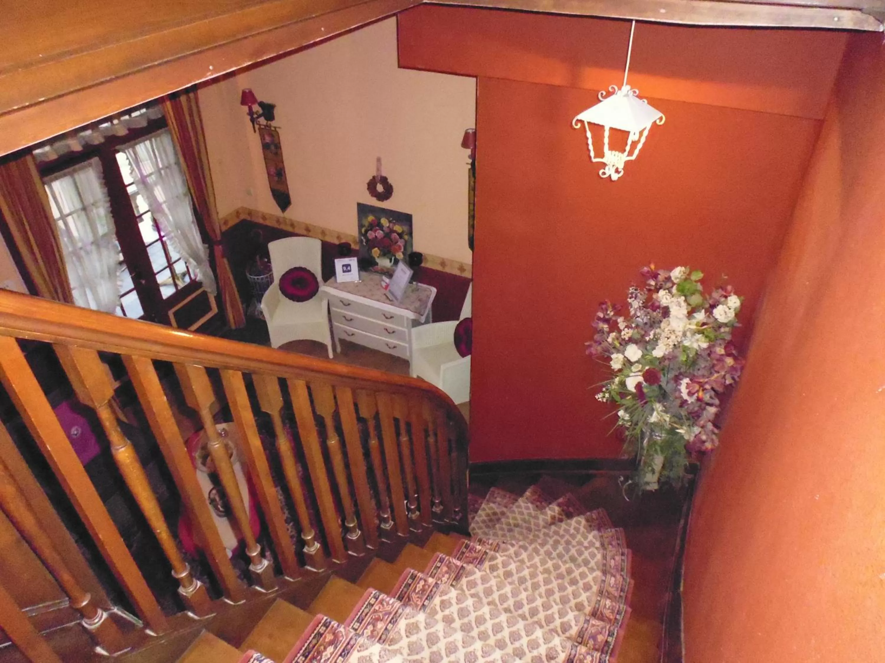 Lobby or reception in B&B De Vijf Zuilen