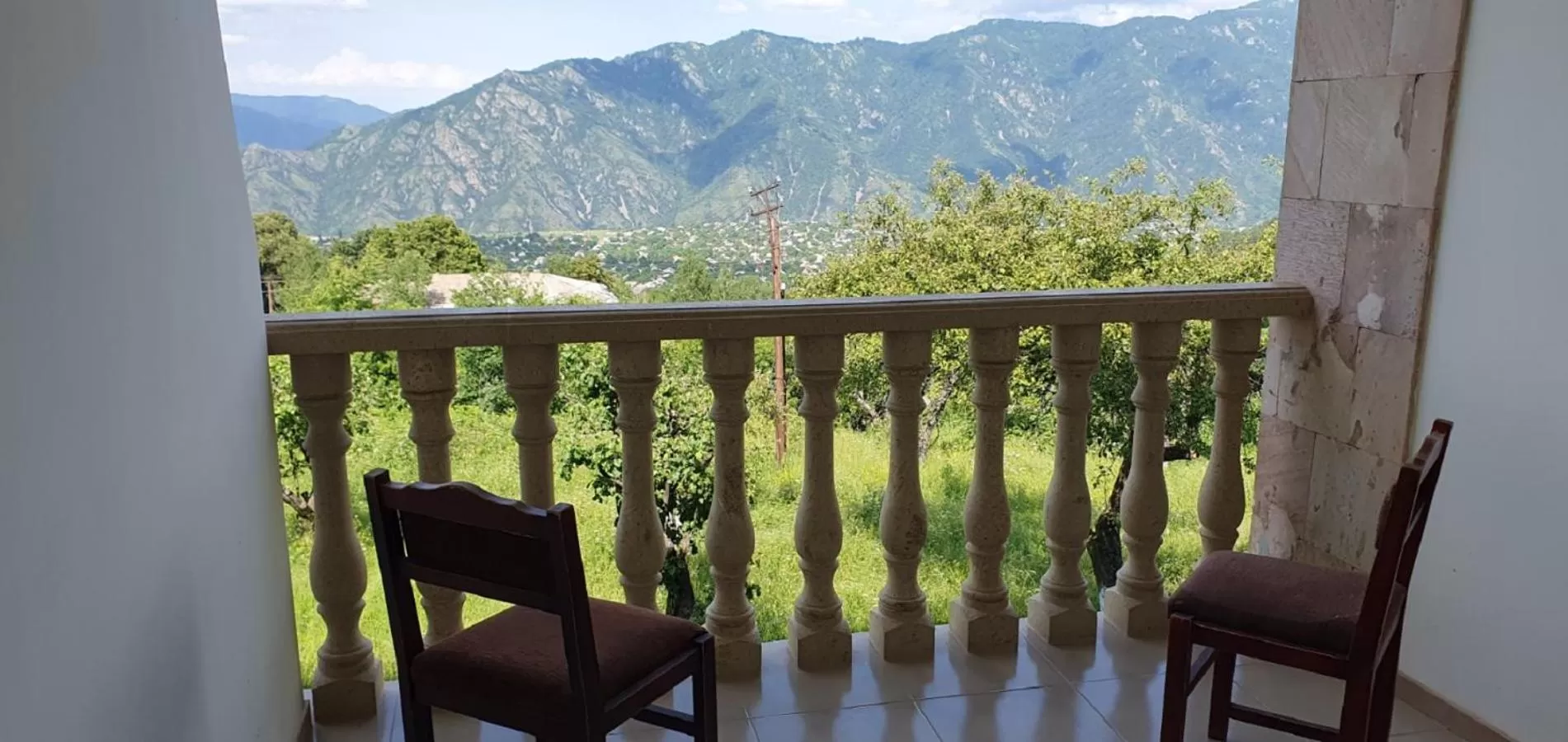 Natural landscape in Odzun Hotel