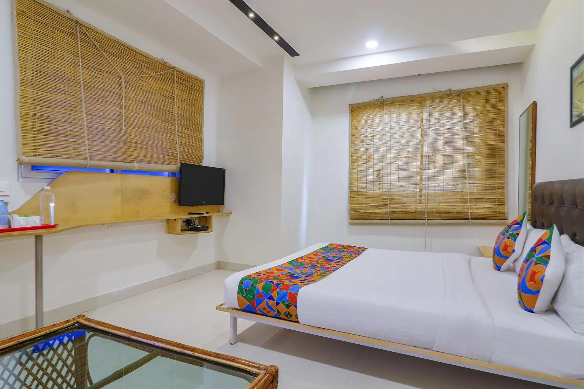 TV and multimedia in FabHotel Aamantran & Banquet Halls - Nr RTC X Roads Metro Station