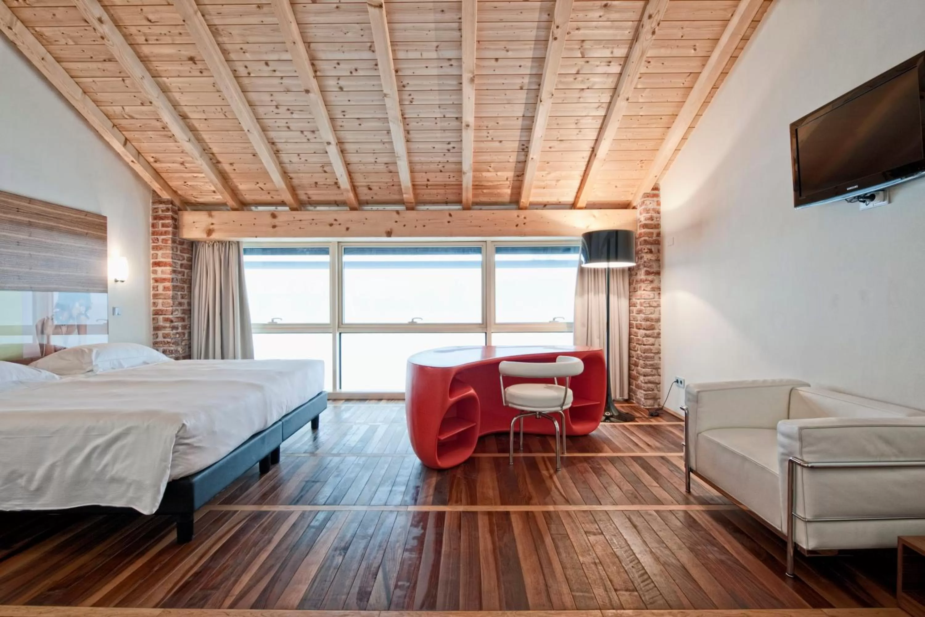 Photo of the whole room, Bed in Hotel Veronesi La Torre