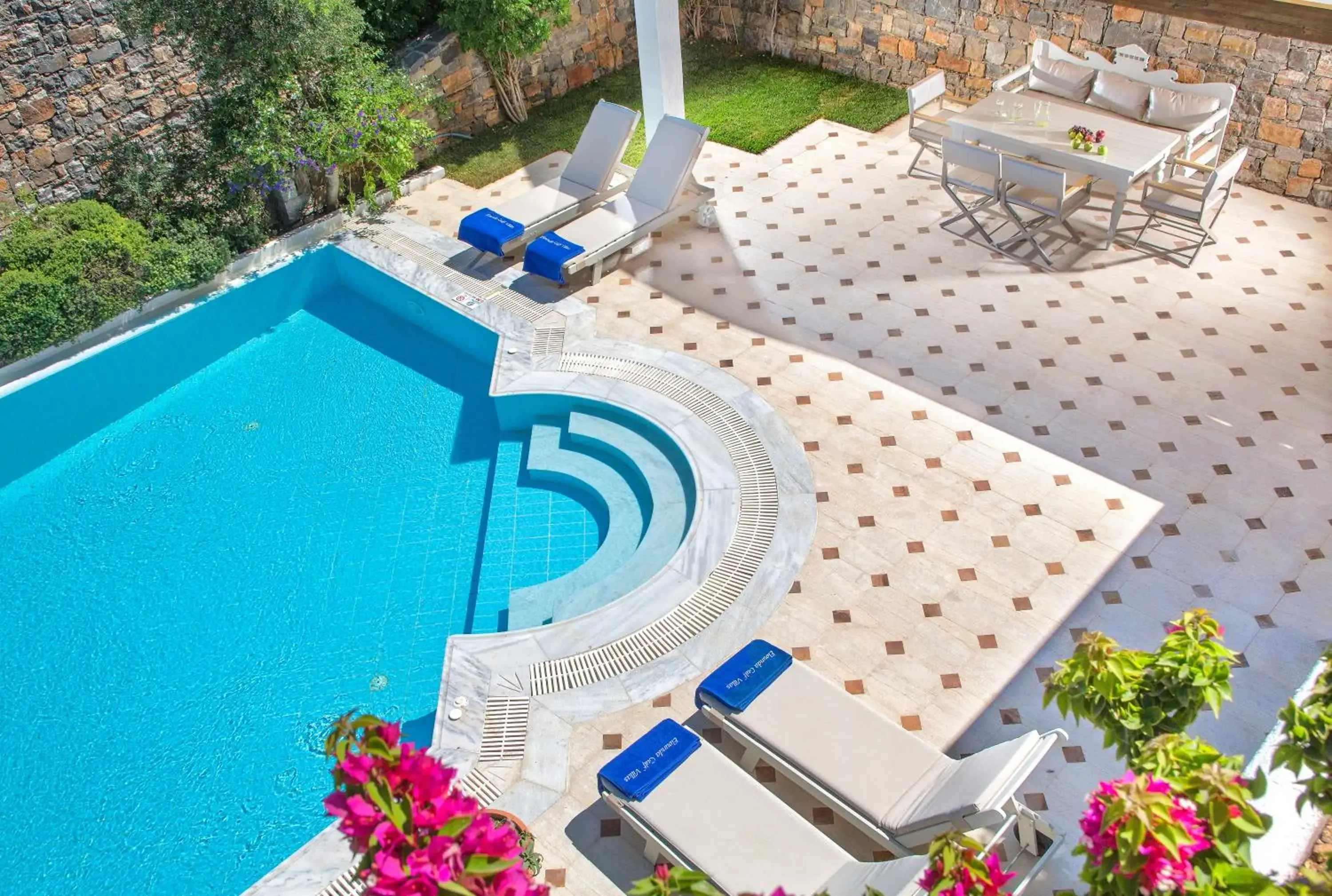 Swimming pool, Pool View in Elounda Gulf Villas by Sandglass