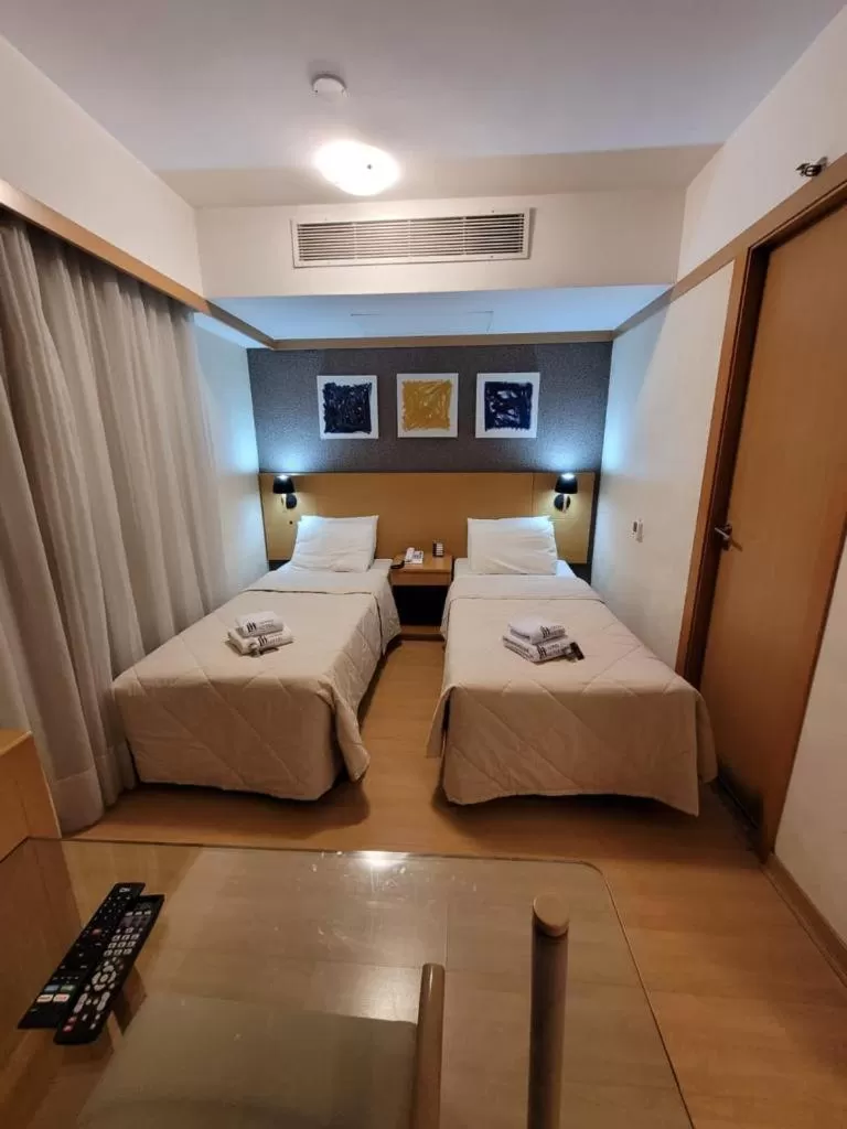 Photo of the whole room, Bed in Studio Paulista Bela Cintra