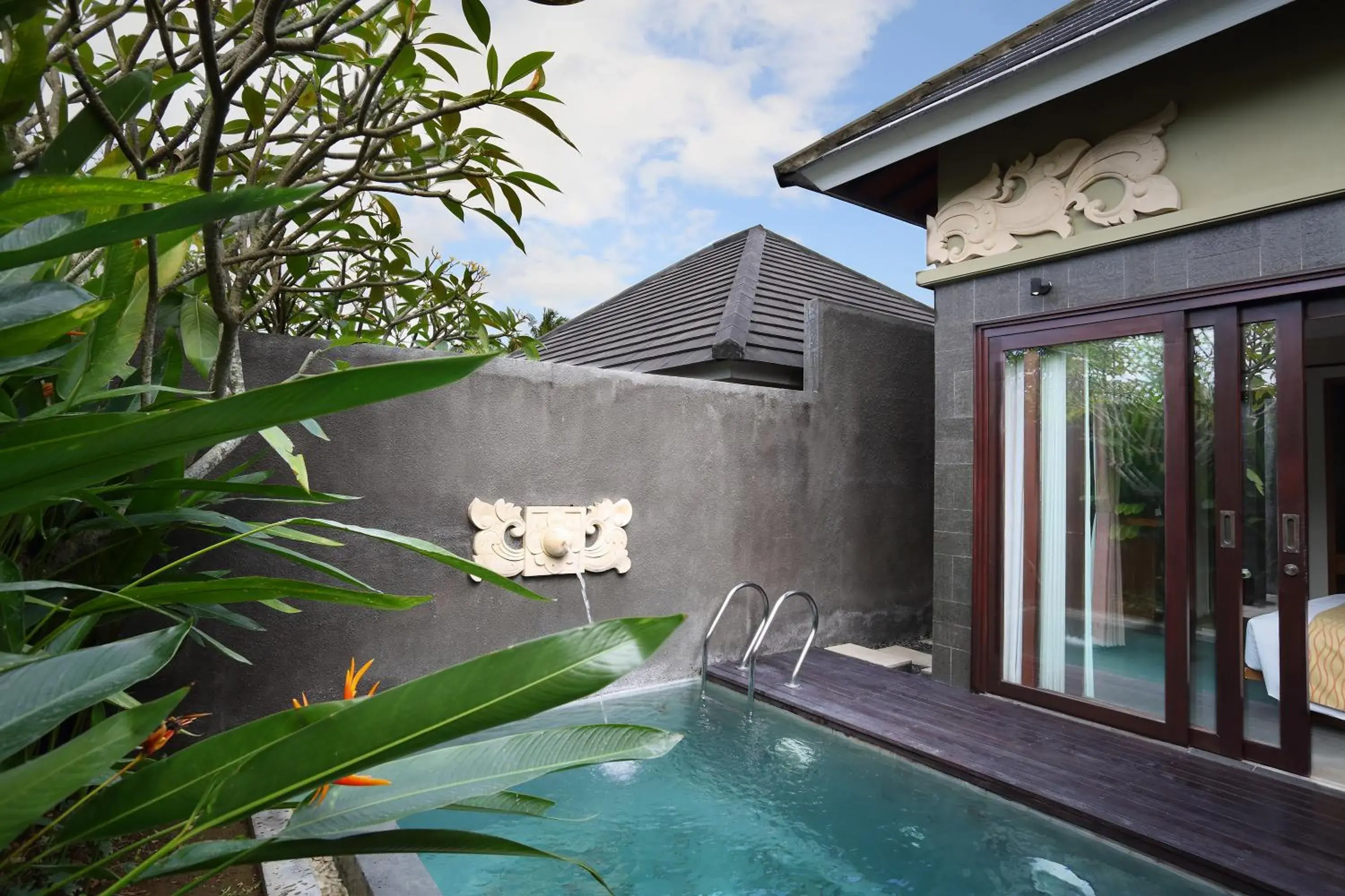 Garden, Swimming Pool in The Canggu Boutique Villas and Spa