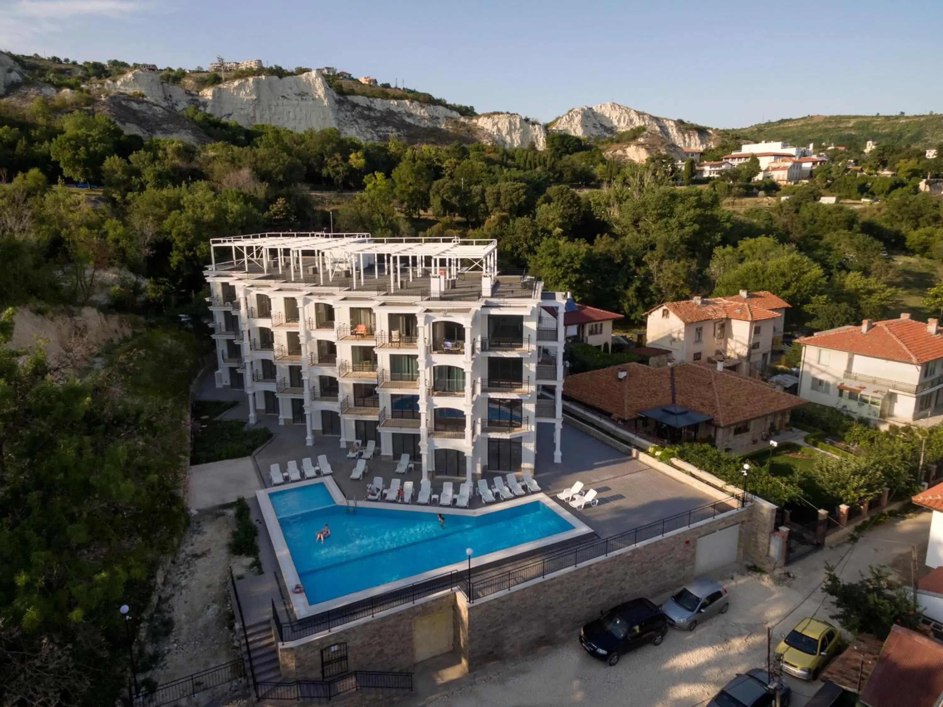 Bird's eye view, Bird's-eye View in Hotel Samara