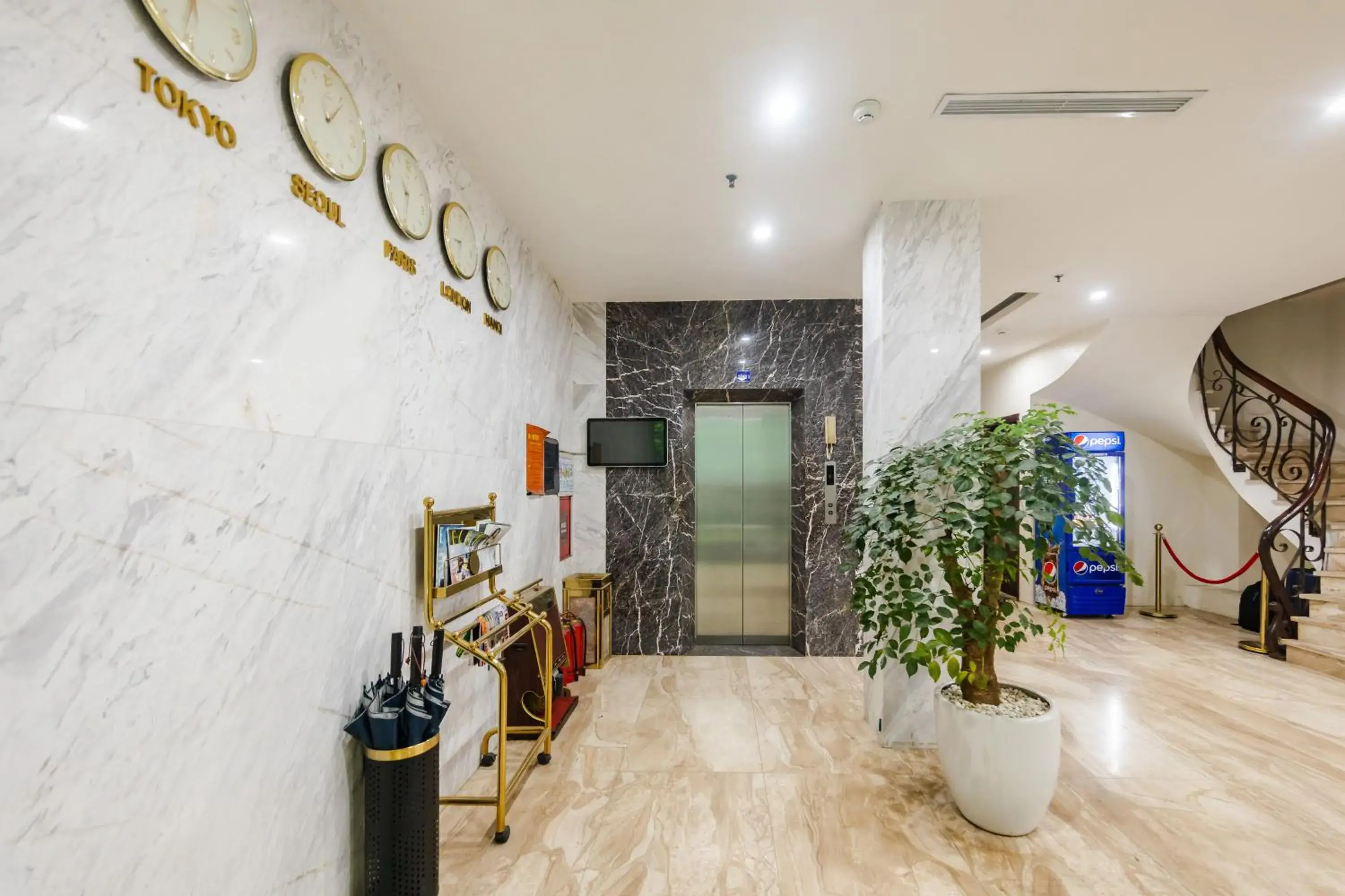 Lobby or reception in One Hotel Lobby or reception in One Hotel