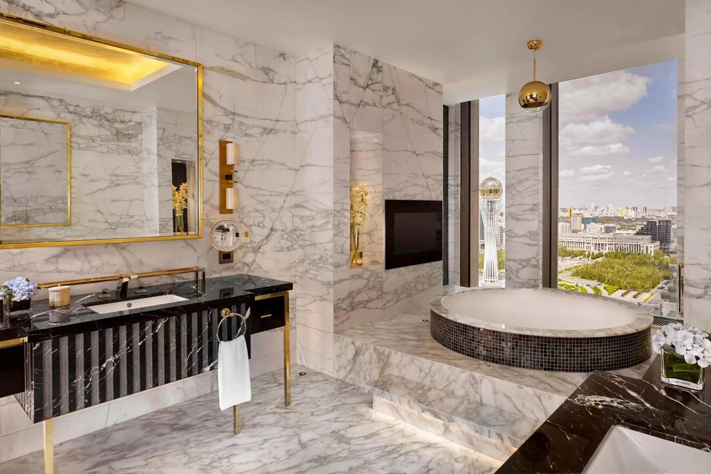 Photo of the whole room, Bathroom in The Ritz-Carlton, Astana